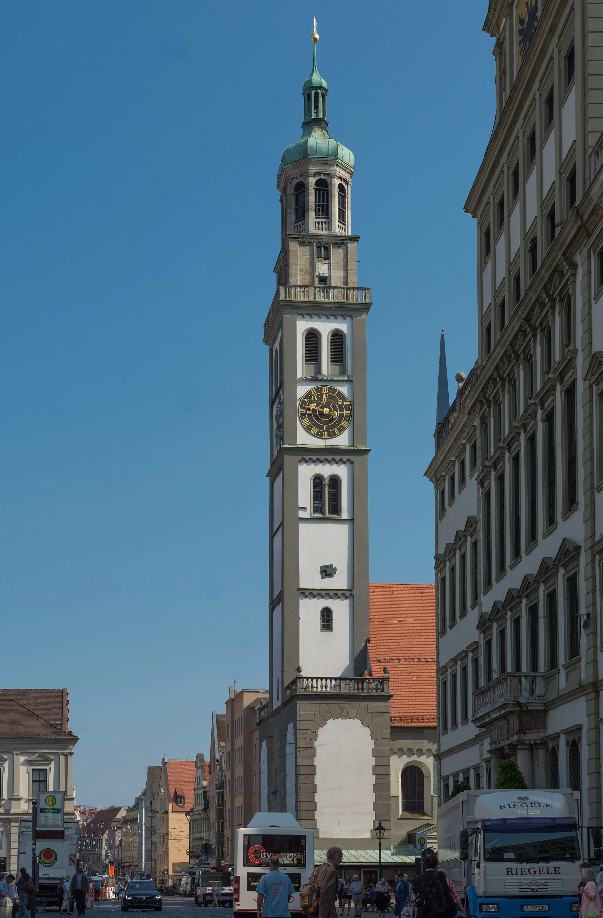 Photo showing: Augsburg Perlachturm