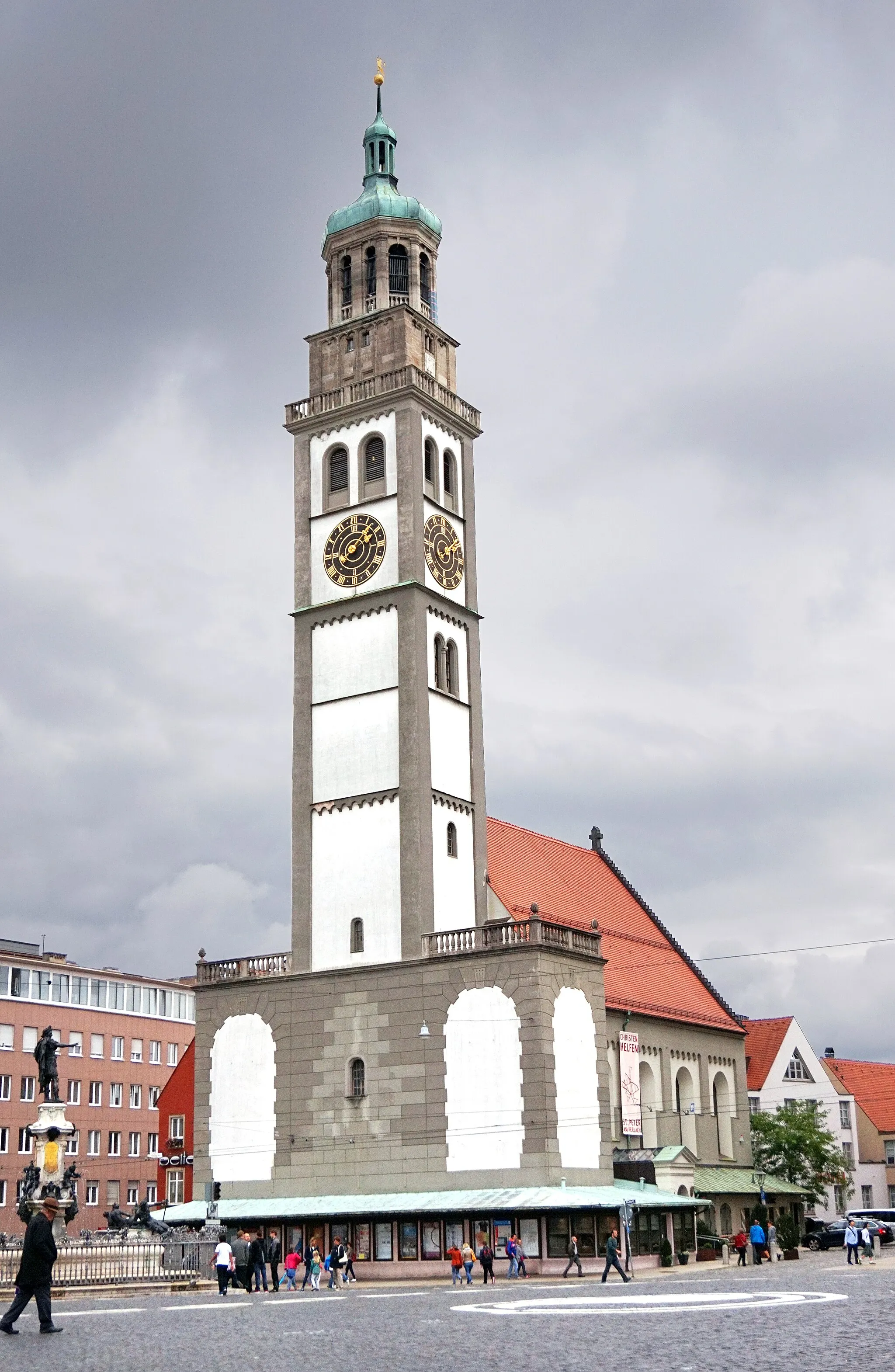Photo showing: St. Peter am Perlach. Rathausplatz 4, Augsburg.