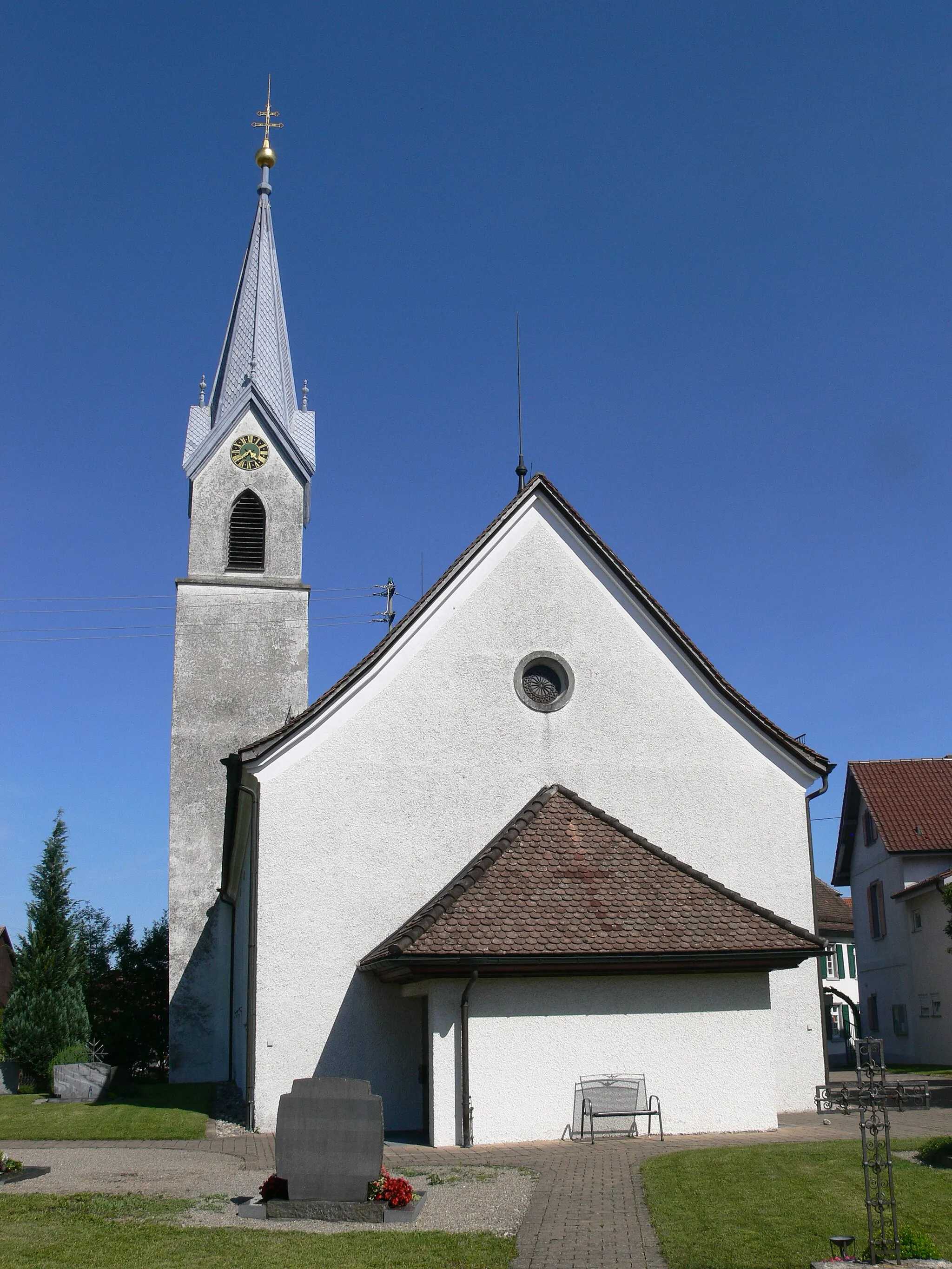 Photo showing: Ettenkirch, Stadt Friedrichshafen, Bodenseekreis:
Pfarrkirche St. Peter und Paul