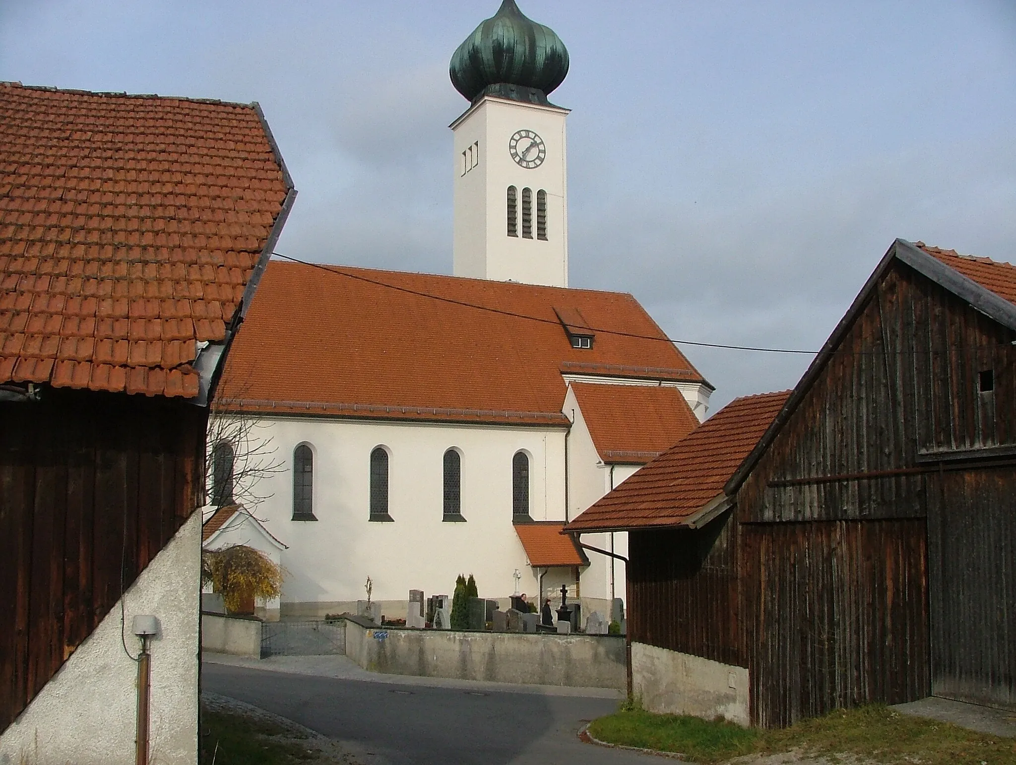 Photo showing: Biessenhofen Pfarrkirche