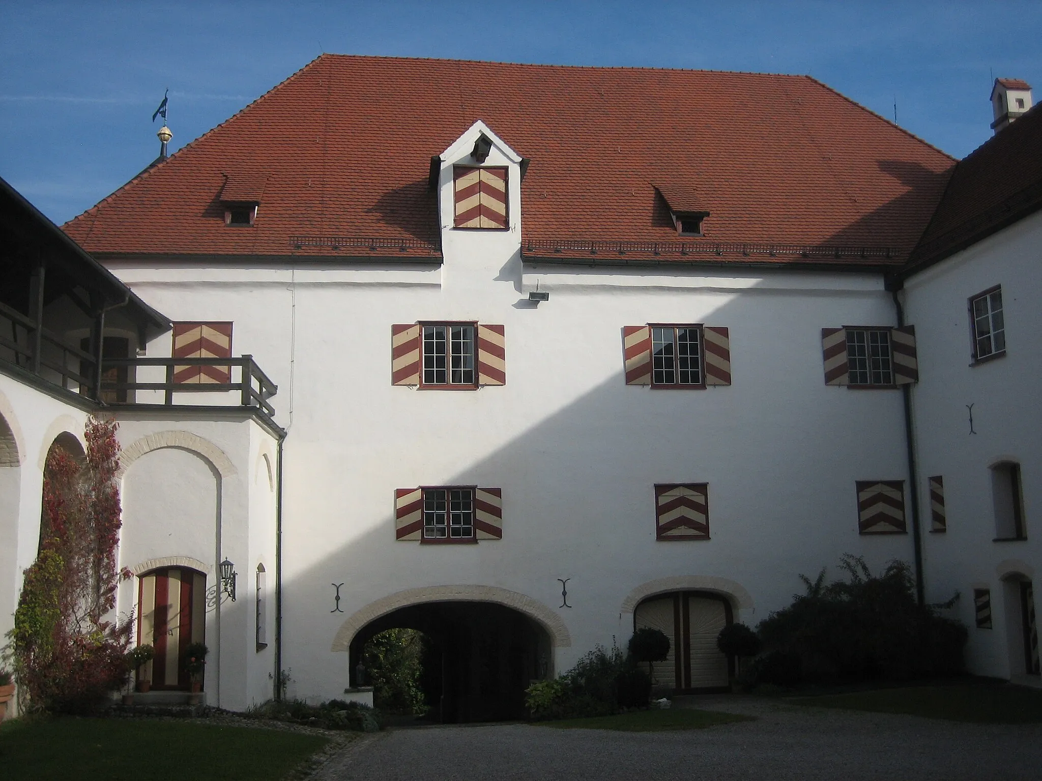 Photo showing: Schloss Kronburg, Gemeinde Kronburg, Landkreis Unterallgäu, Bayern