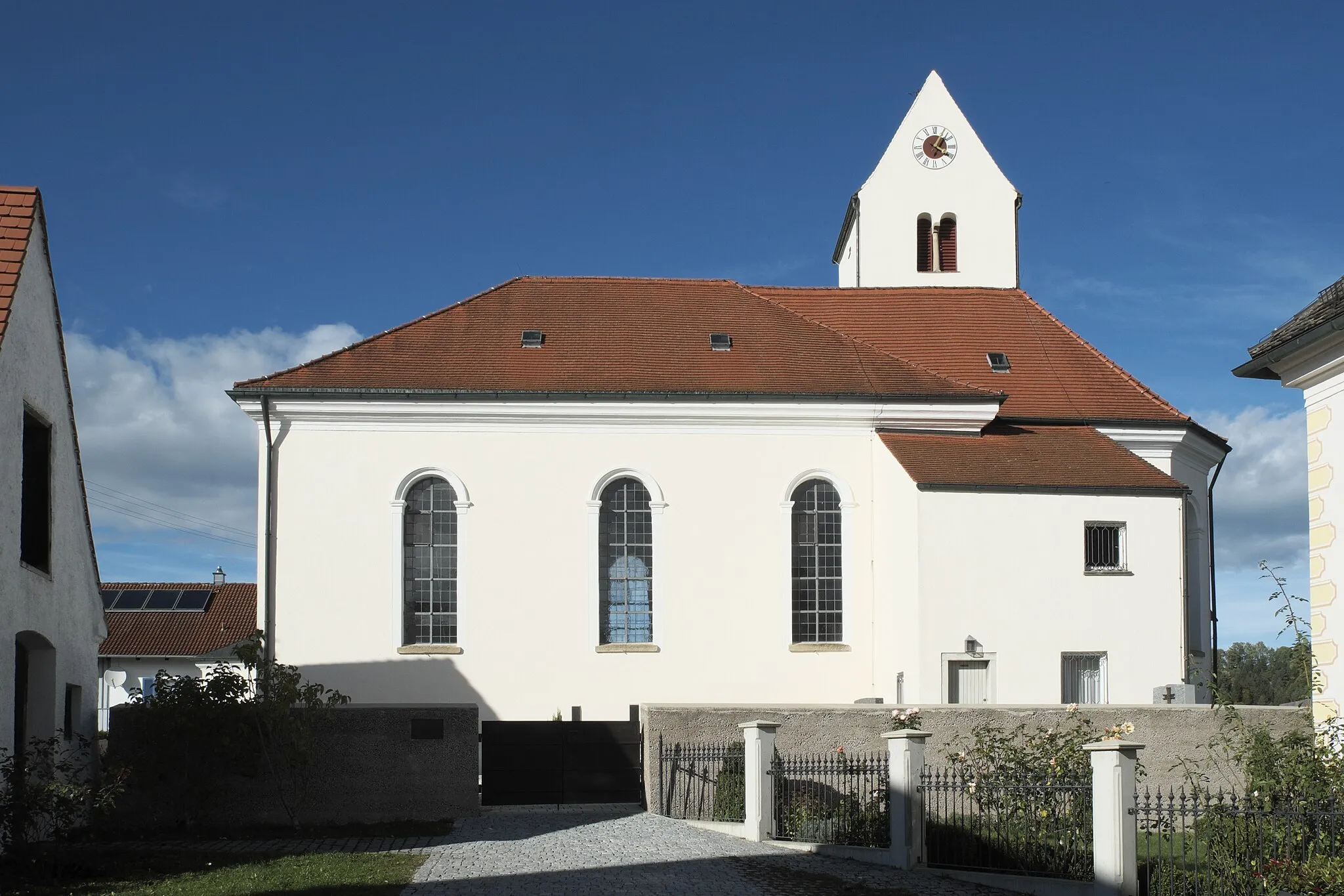 Photo showing: Katholische Pfarrkirche St. Bartholomäus in Epfach (Denklingen) im Landkreis Landsberg am Lech (Bayern/Deutschland)