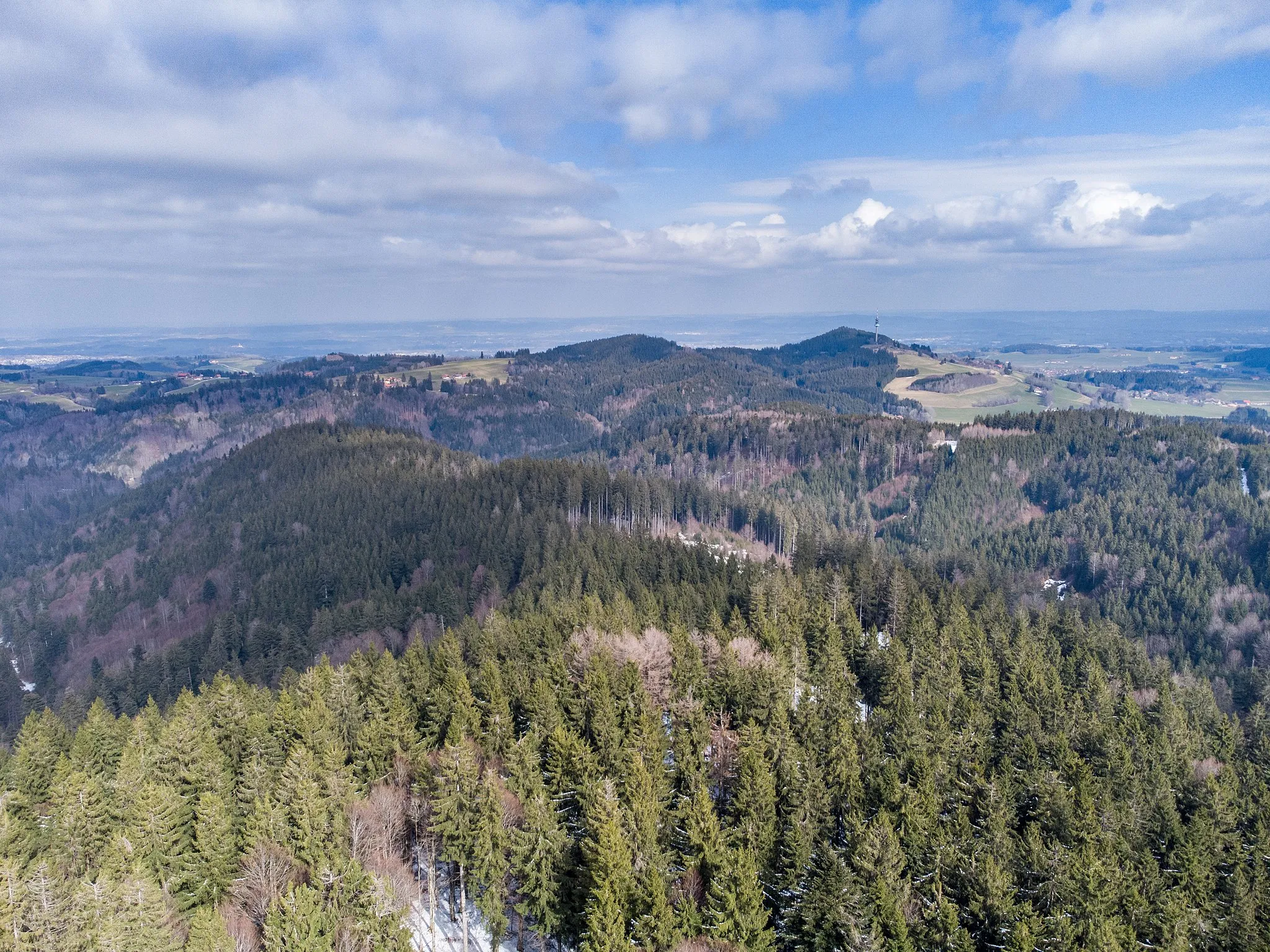 Photo showing: Mountain Ursersberg in south Germany