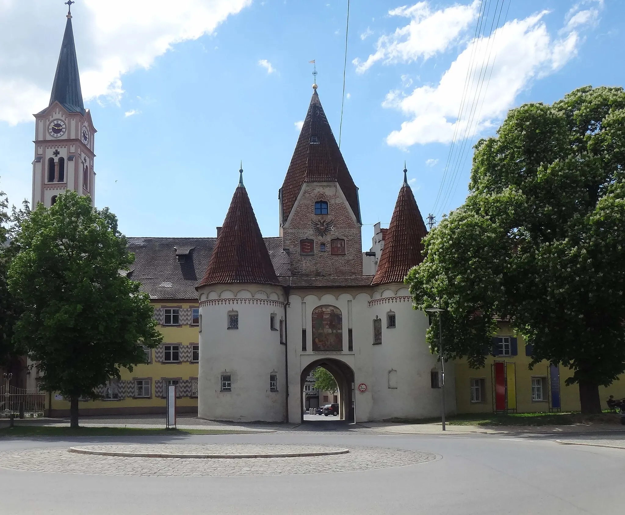 Photo showing: Weißenhorn Oberes Tor