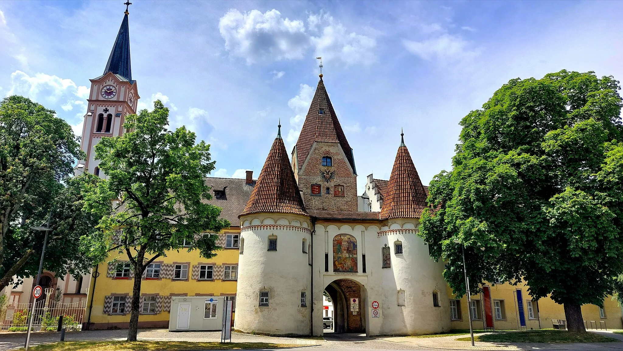 Photo showing: Blick vom Hauptplatz