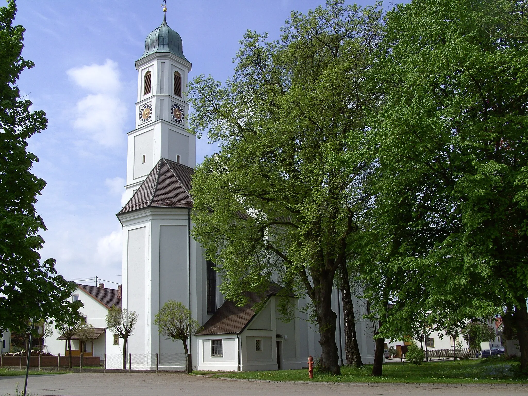 Photo showing: Katholische Pfarrkirche Zu Den Sieben Zufluchten in Affing