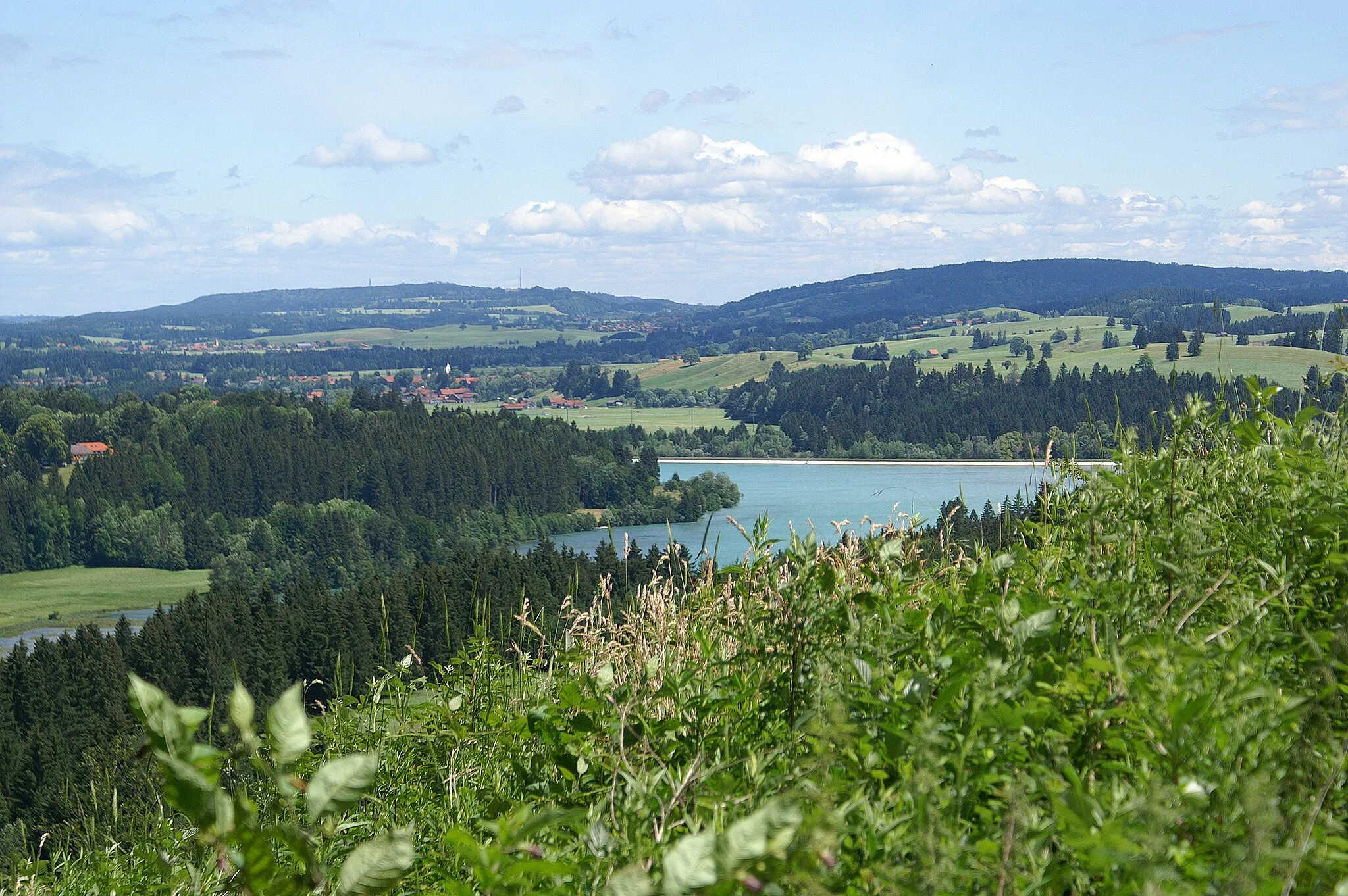 Photo showing: Premer Lechsee mit Prem von Südwesten