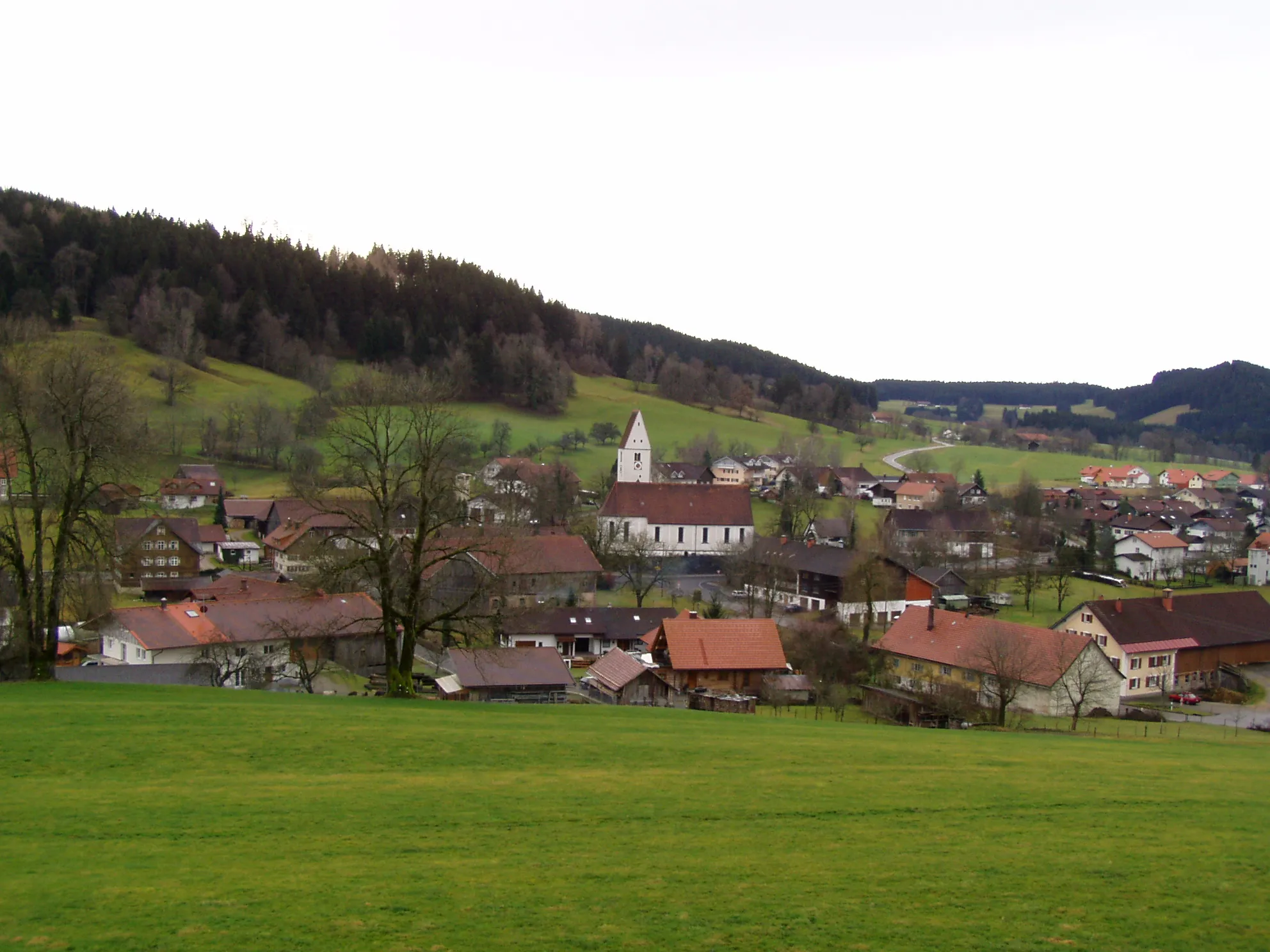 Photo showing: Grünenbach, Westallgäu
