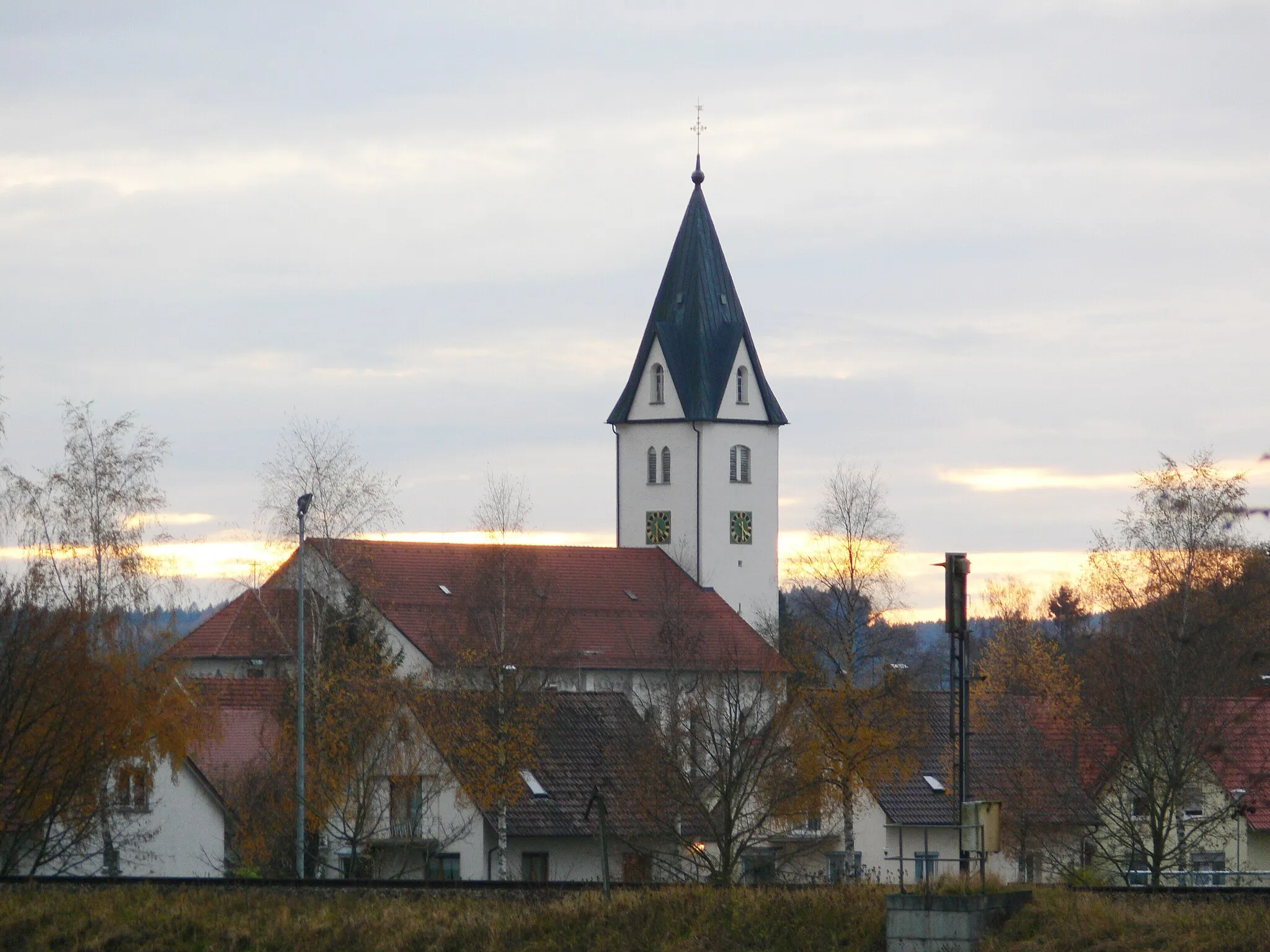 Photo showing: Pfarrkirche St. Michael, Aichstetten, Landkreis Ravensburg, Baden-Württemberg