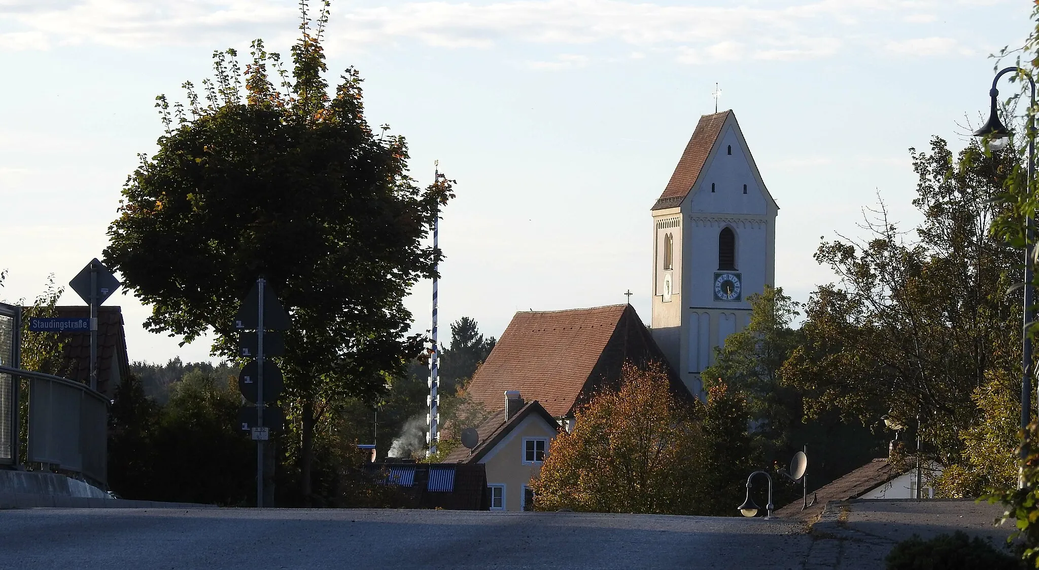 Photo showing: Pfarrkirche in Türkenfeld