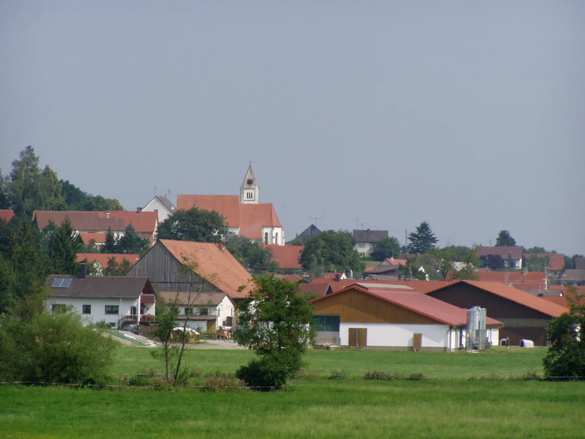 Photo showing: Ebershausen von Süden