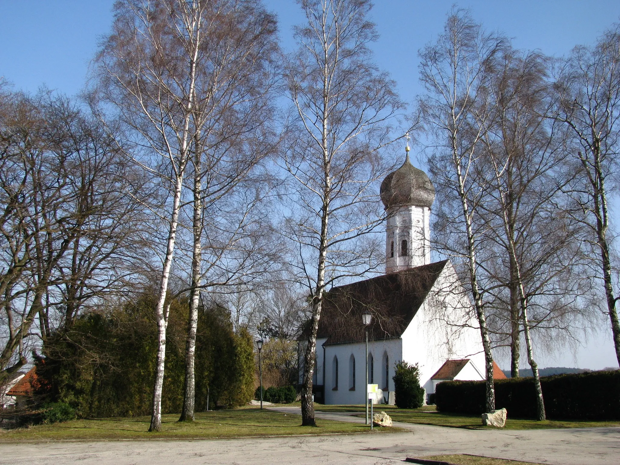 Photo showing: Pfarrkirche Mariä Geburt in Alling