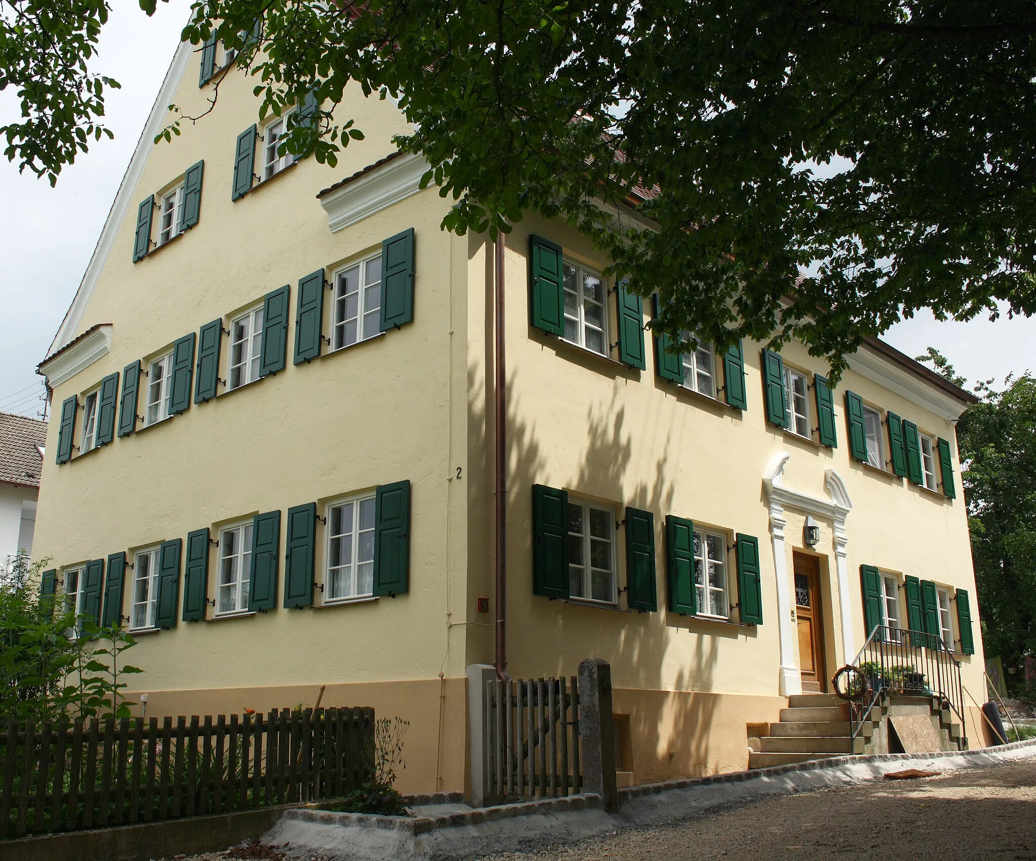 Photo showing: Pfarrhaus in Landensberg, Ortsstraße 2