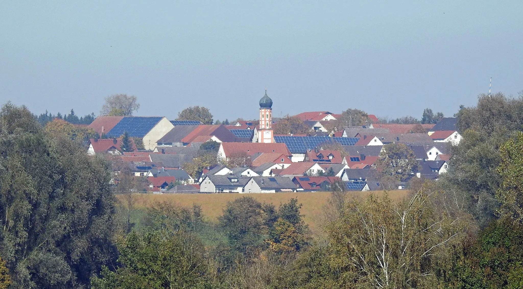 Photo showing: Hattenhofen von Süden