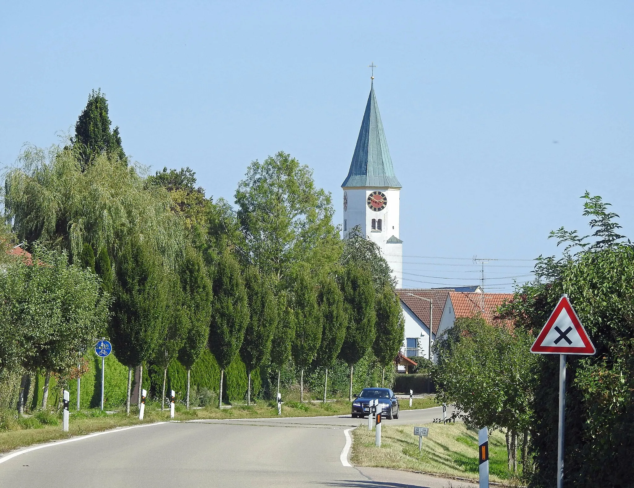 Photo showing: Rettenbach (Lkr. Günzburg) von Westen