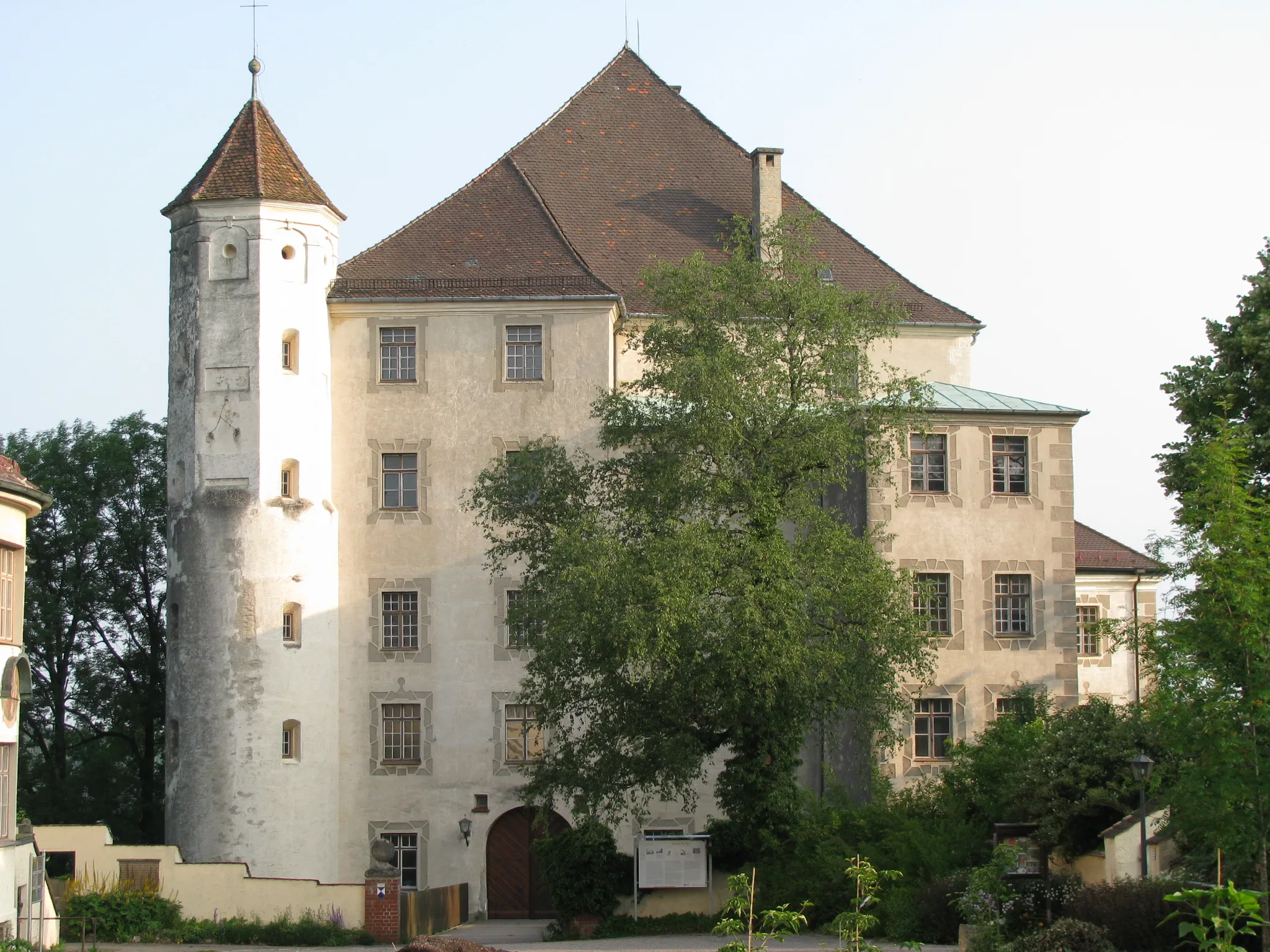 Photo showing: Hohes Schloss, Bad Grönenbach, Landkreis Unterallgäu, Bayern