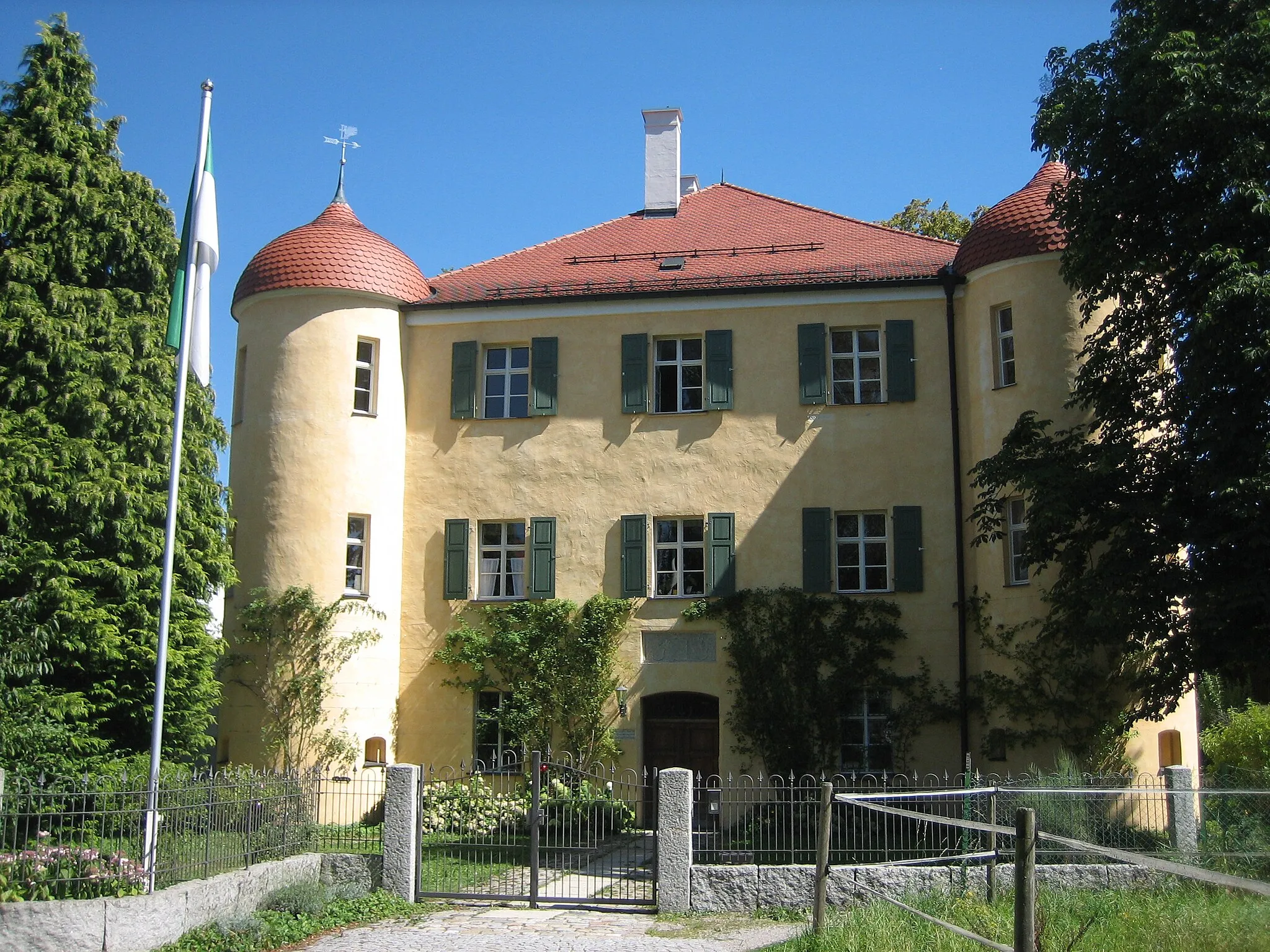 Photo showing: Schlößle in Bad Grönenbach, 1563 erbaut durch die von Pappenheimer