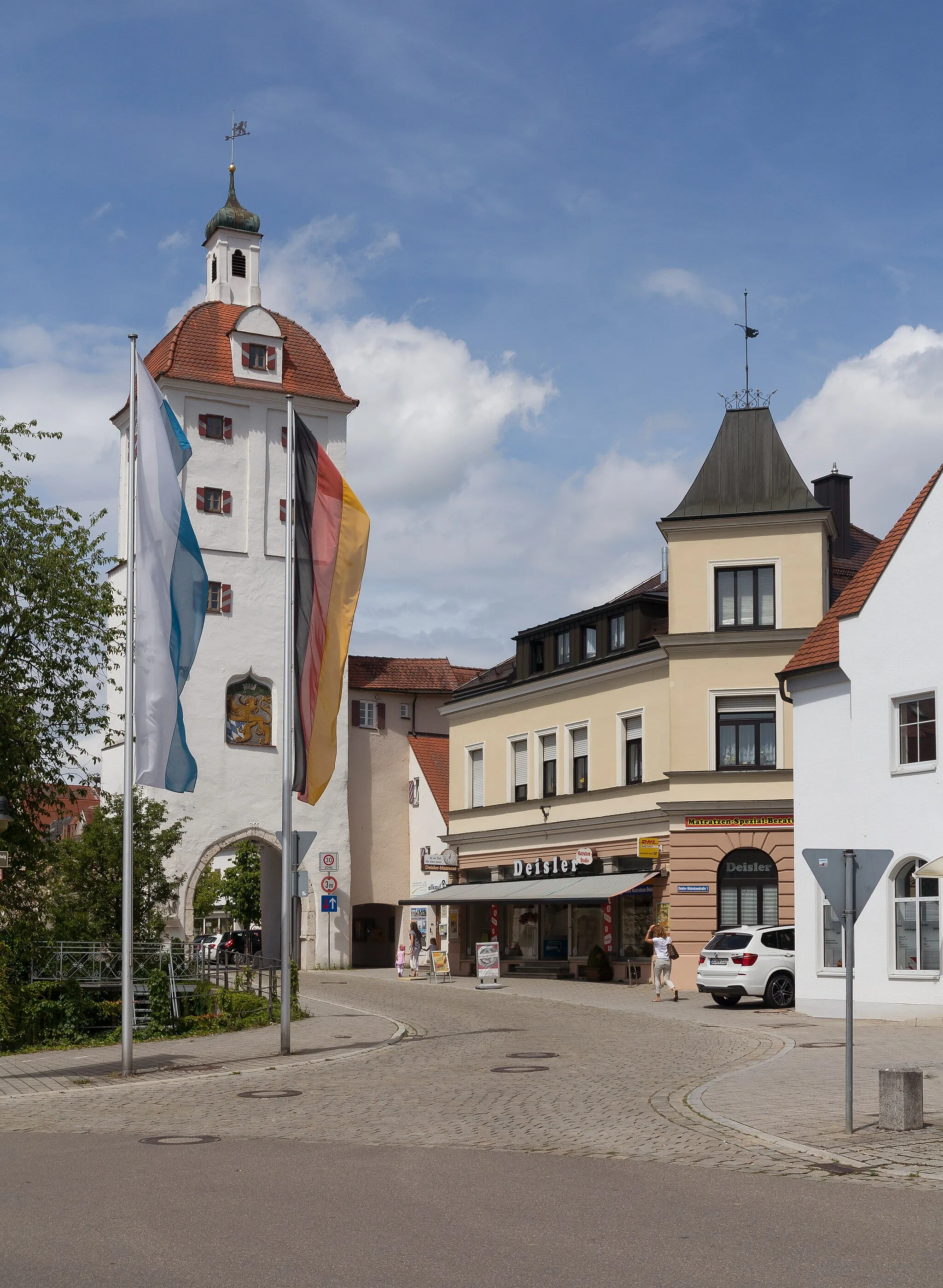 Photo showing: Gundelfingen an der Donau, gate: Unteres Tor