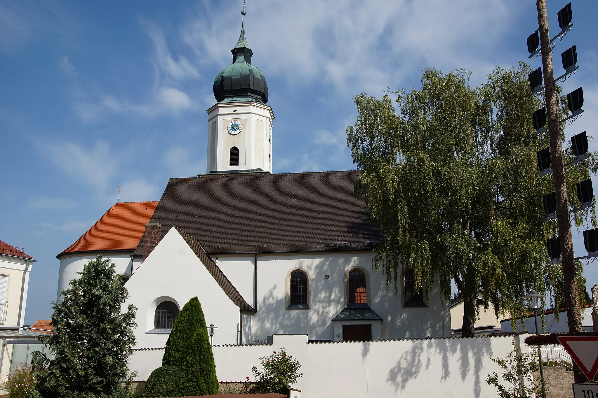 Photo showing: Die katholische Pfarrkirche Sankt Martin in Egweil