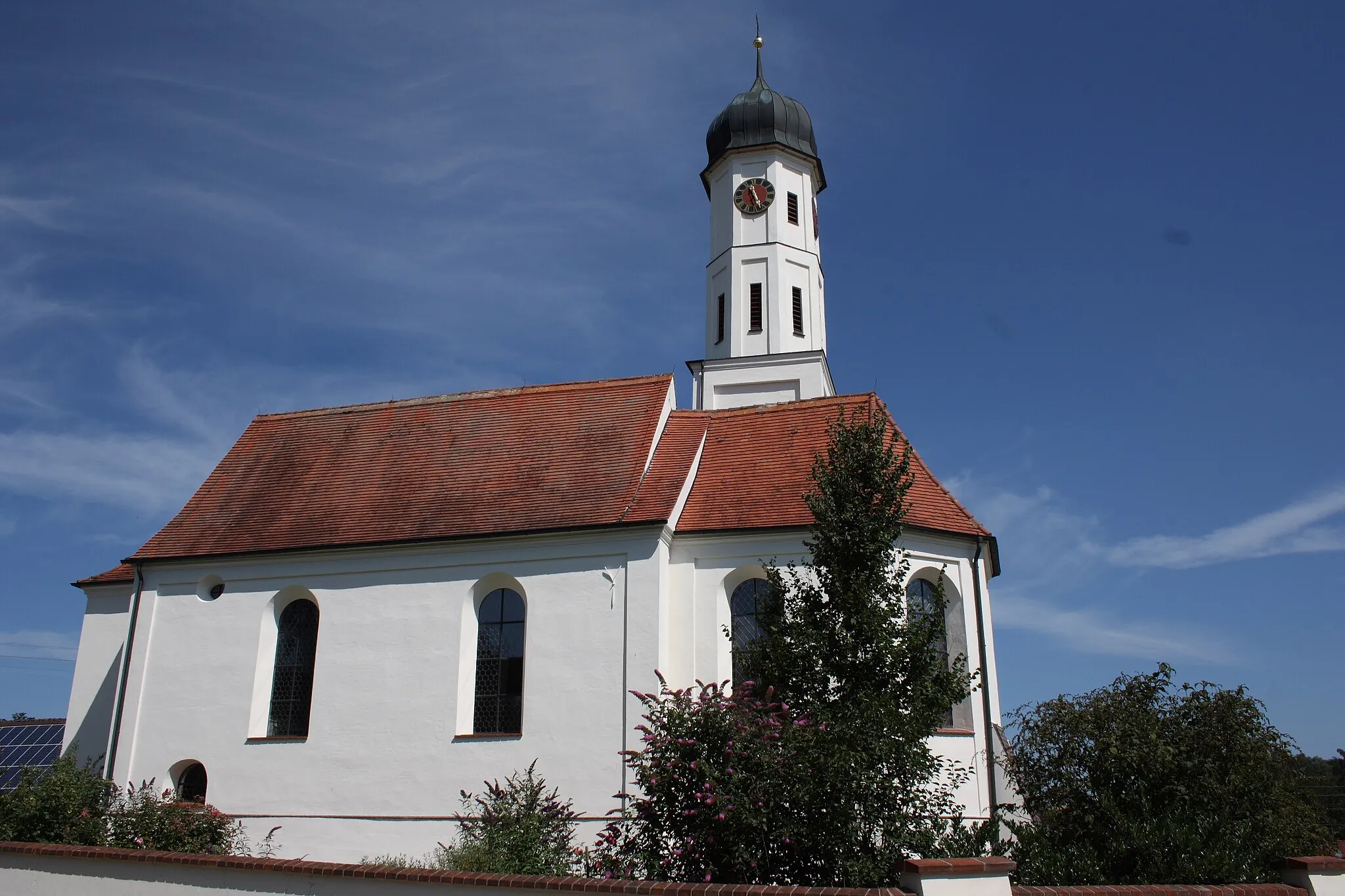 Photo showing: Katholische Pfarrkirche St. Michael in Wengen, einem Ortsteil von Villenbach im Landkreis Dillingen an der Donau (Bayern)