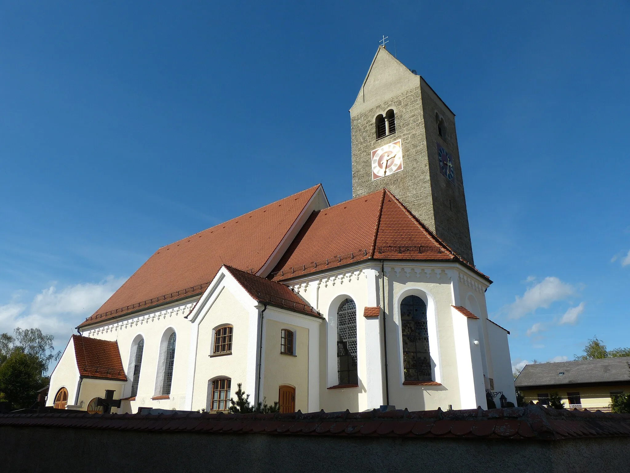 Photo showing: St. Peter und Paul in Günz, Landkreis Unterallgäu, Bayern