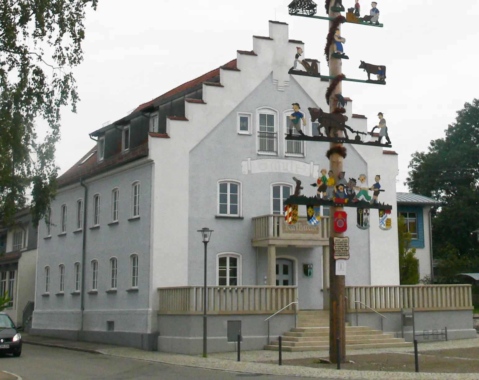 Photo showing: Rathaus, Benningen, Landkreis Unterallgäu