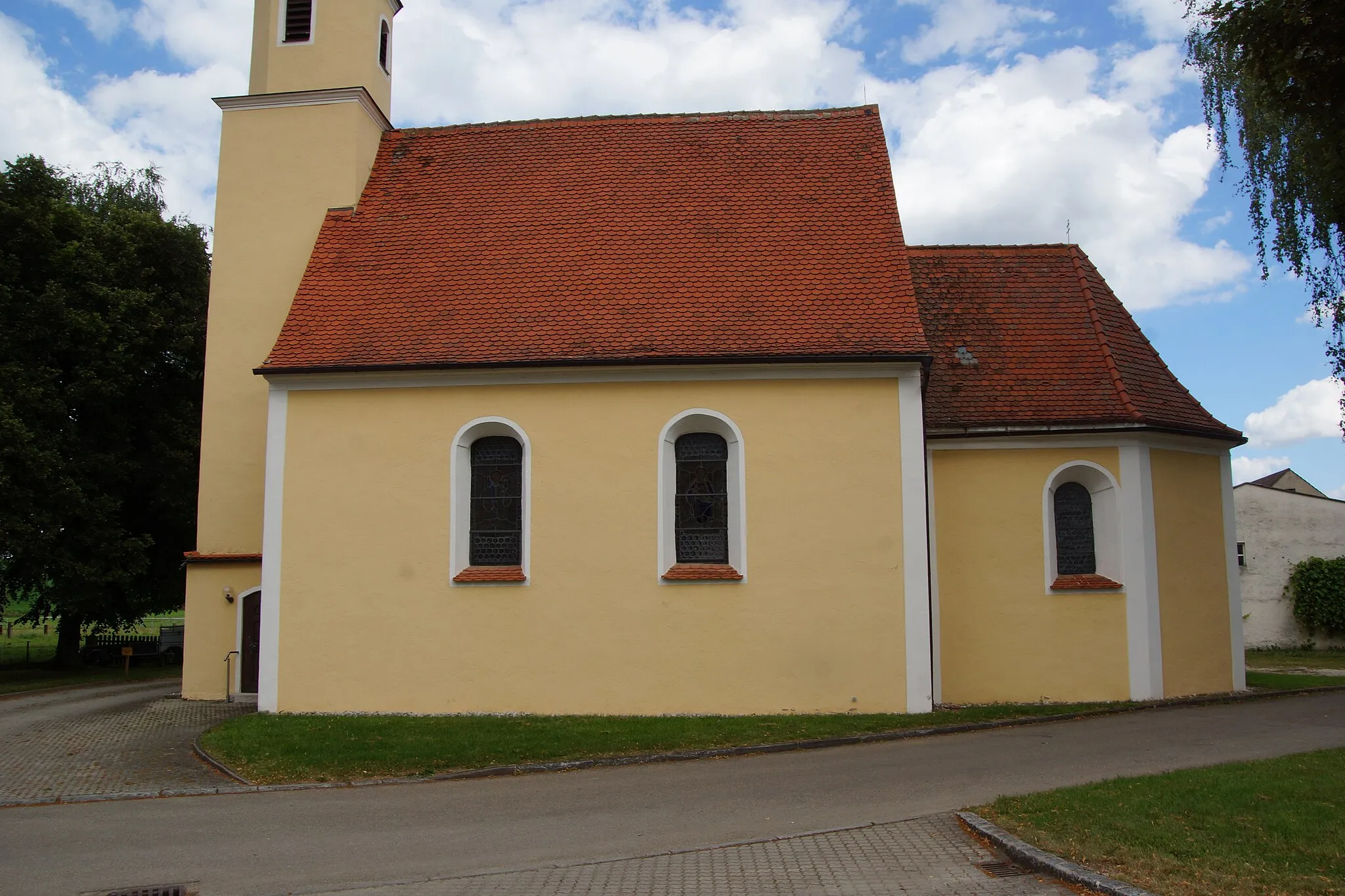 Photo showing: St Laurentius - Wolferstadt