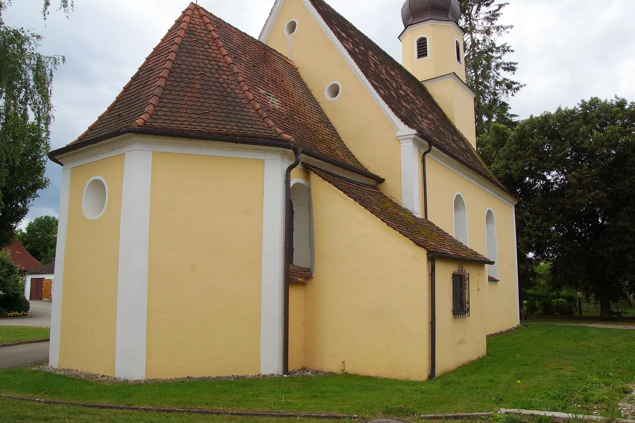 Photo showing: St Laurentius - Wolferstadt