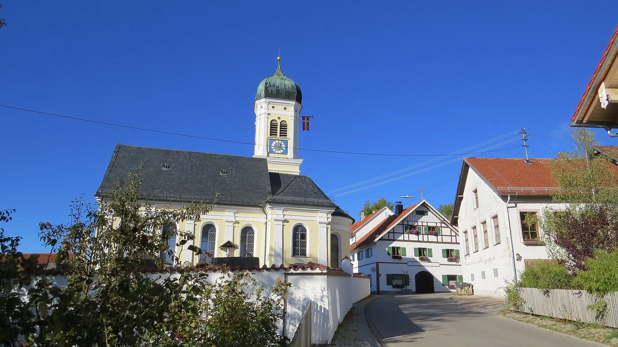 Photo showing: Kirche in Frankenried, Mauerstetten