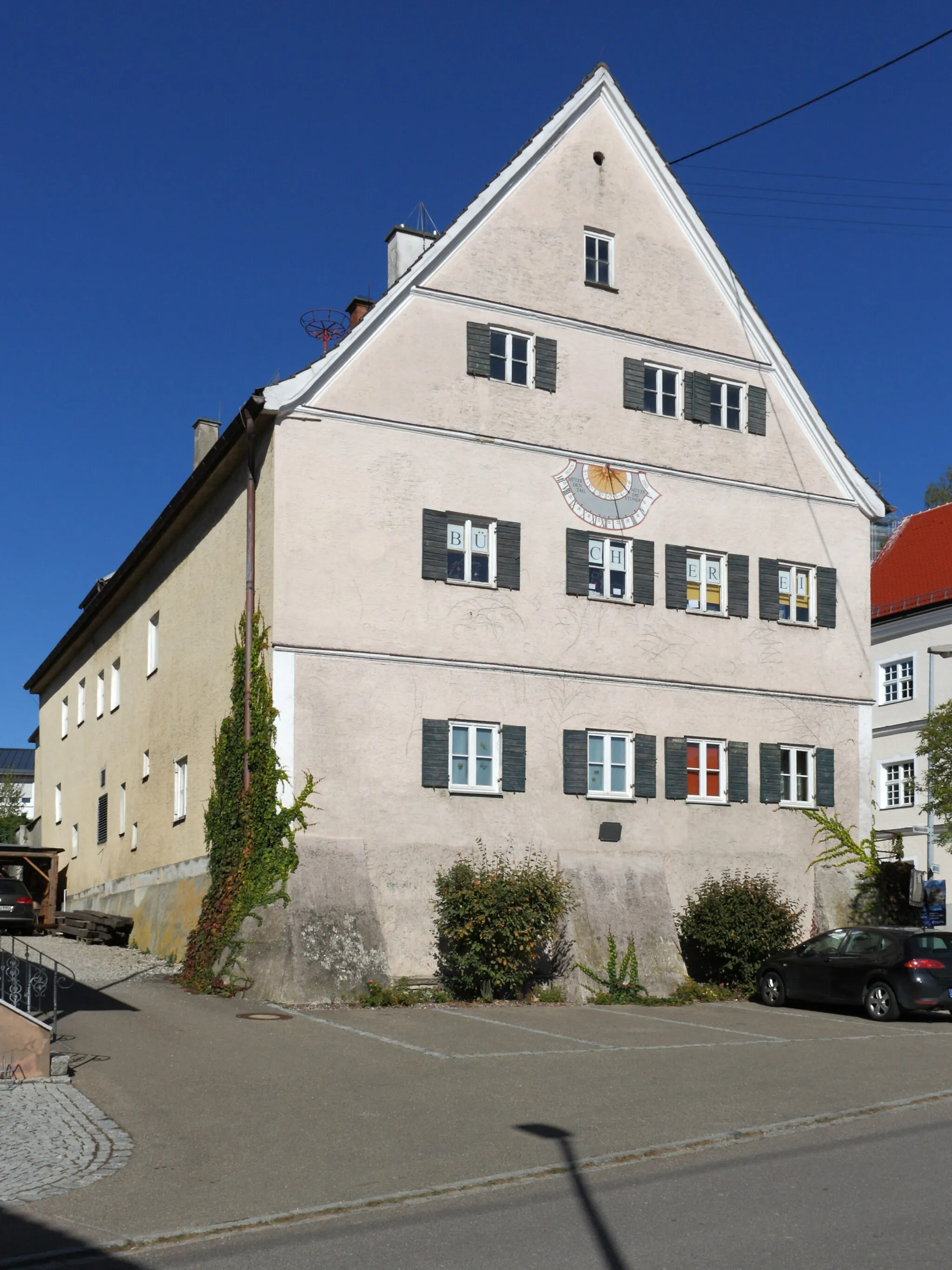 Photo showing: Burtenbach, Hauptstraße 36; Wohnhaus aus dem 17./18.  Jh.