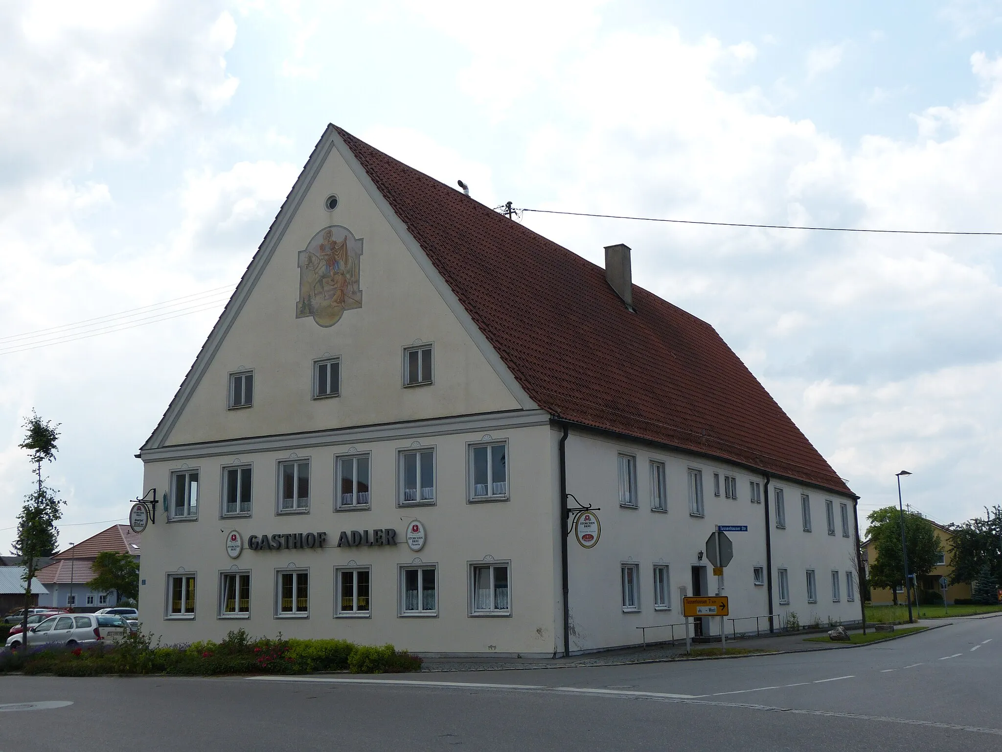 Photo showing: Gasthaus, Ettringen, Landkreis Unterallgäu, Bayern, Deutschland