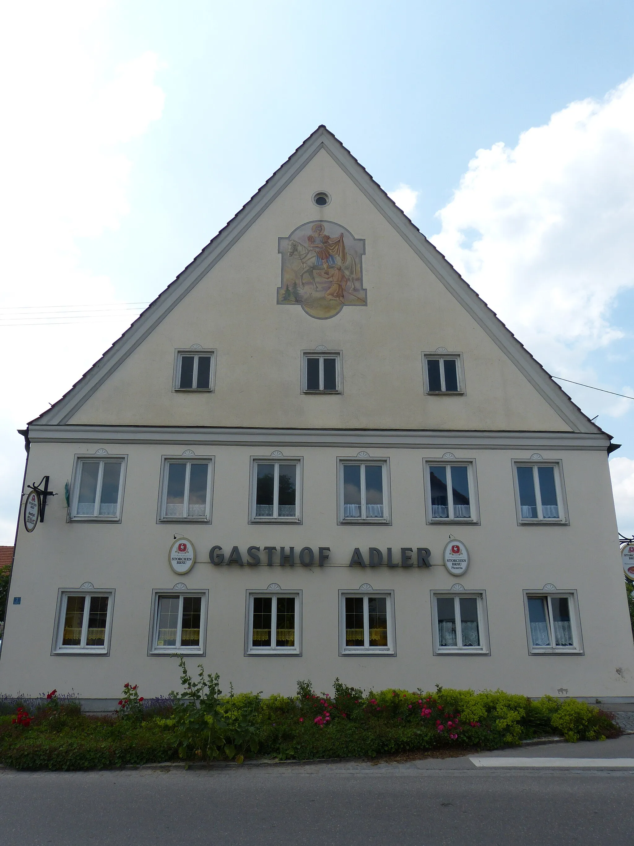 Photo showing: Gasthaus, Ettringen, Landkreis Unterallgäu, Bayern, Deutschland