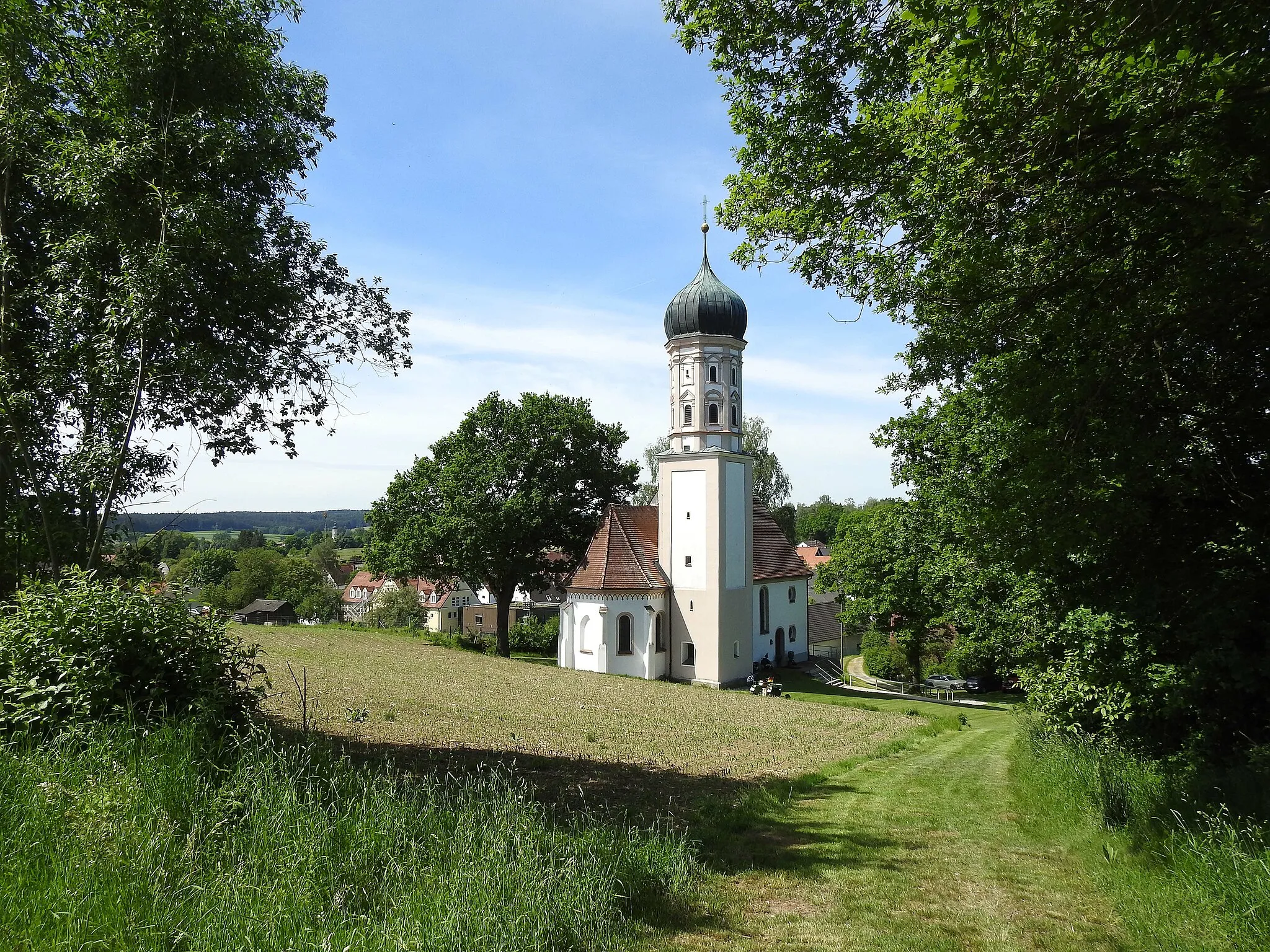 Photo showing: Kirche St. Maria Magdalena in Horgauergreut, Horgau