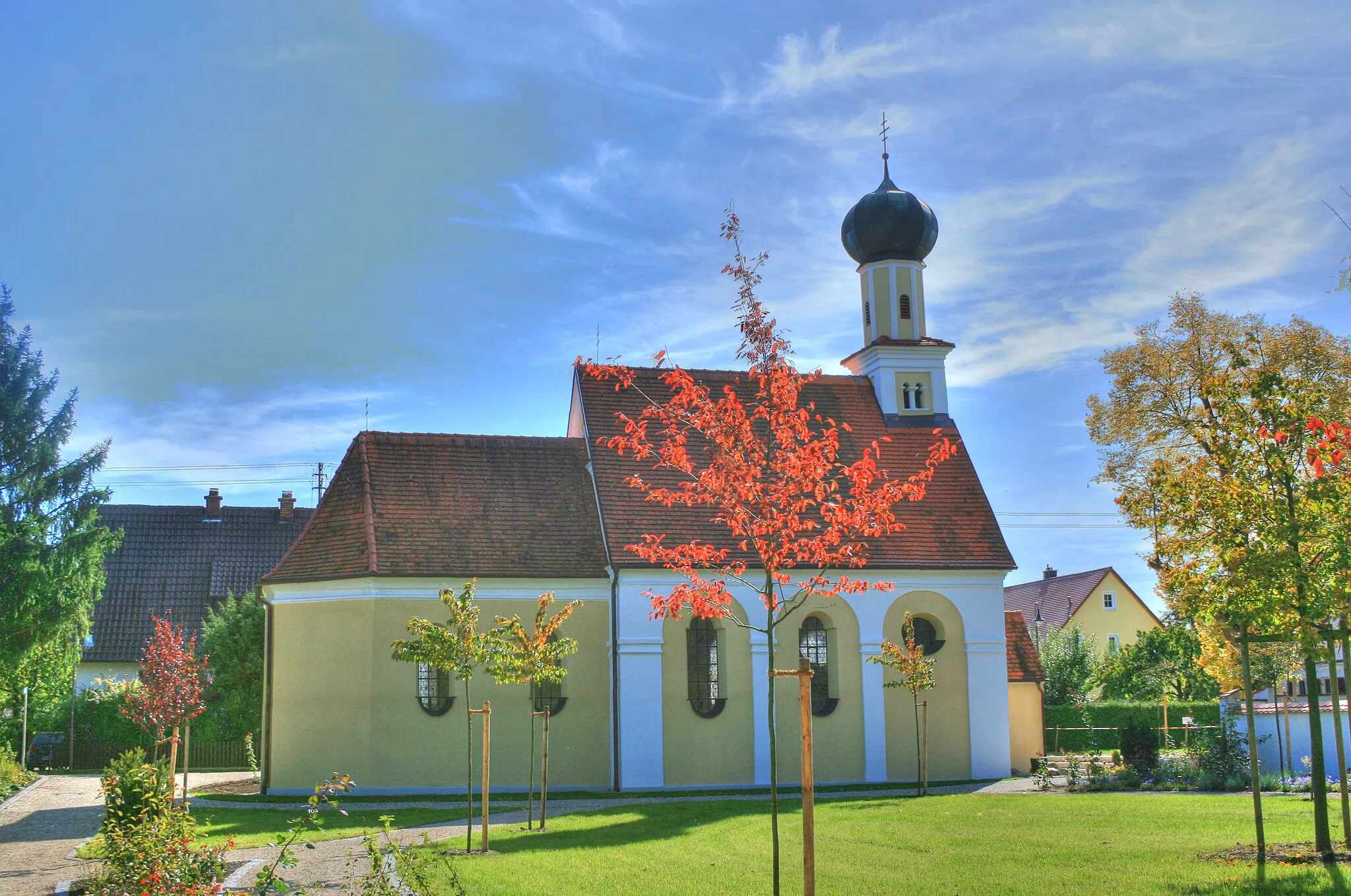 Photo showing: Antoniuskapelle Bäumenheim