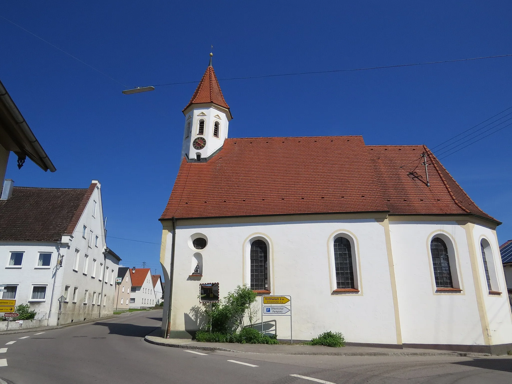 Photo showing: Kirche in Oberschönegg
