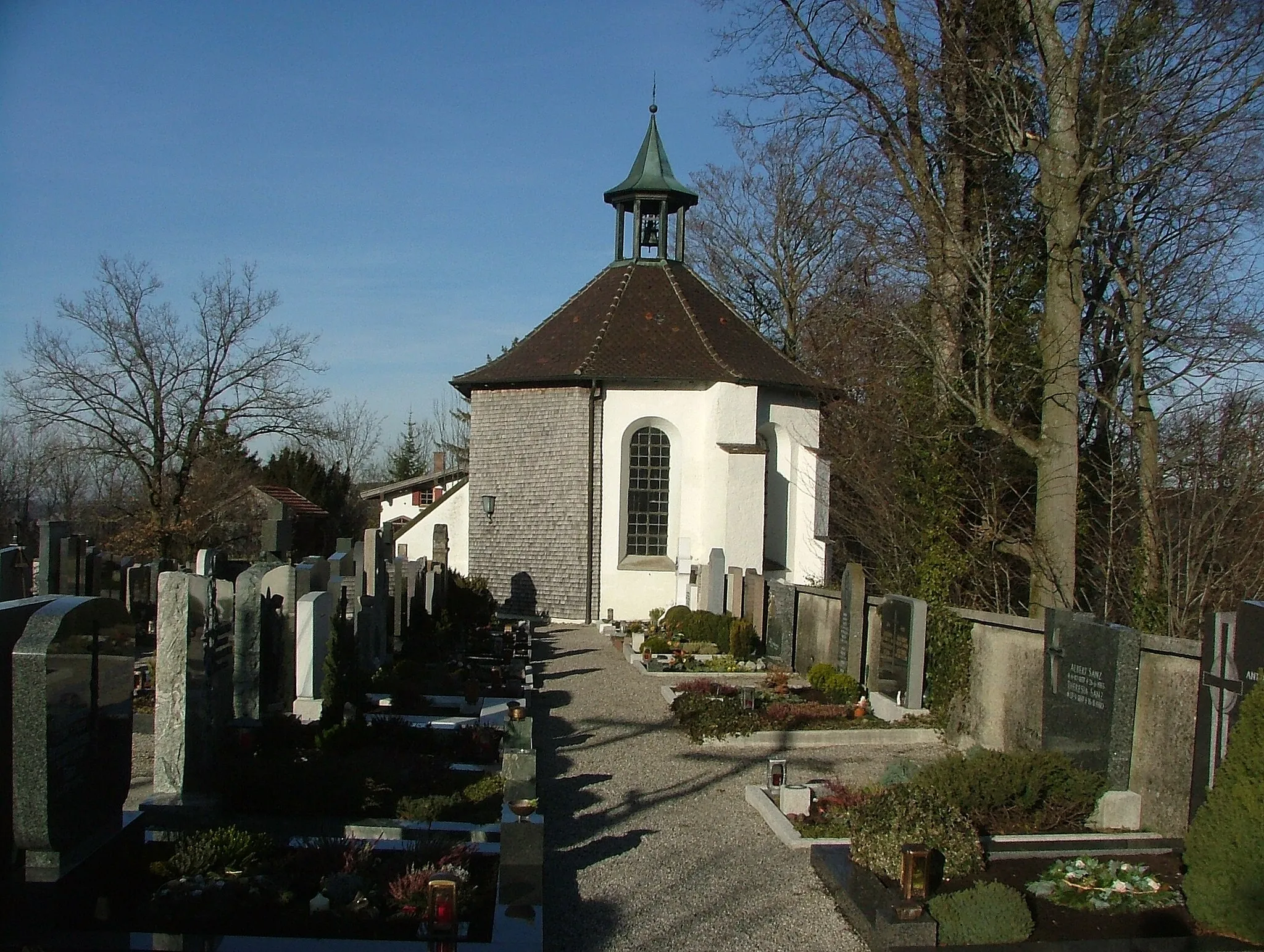 Photo showing: Friedhof und Kapelle