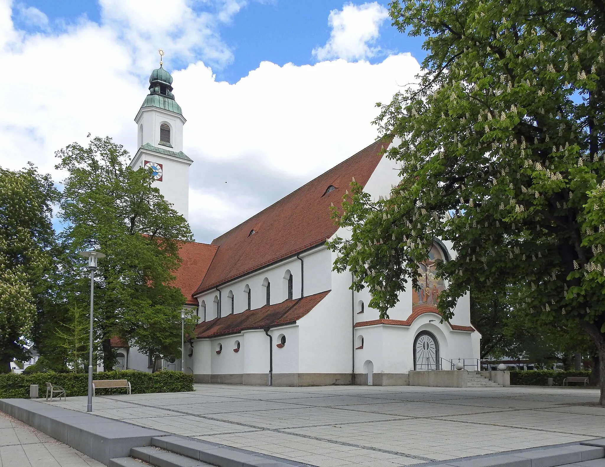 Photo showing: Pfarrkirche St. Michael in Vöhringen