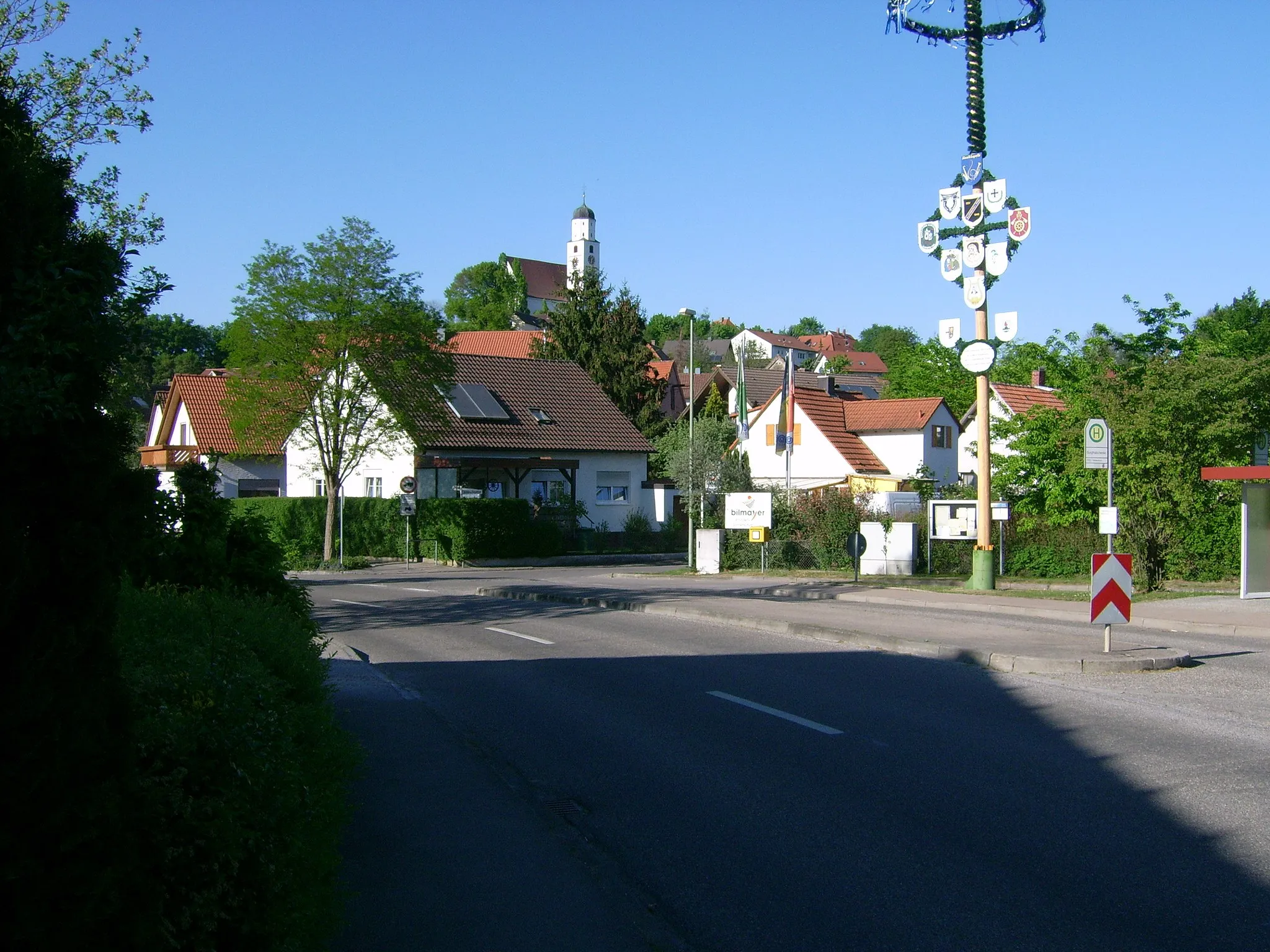 Photo showing: Stadtteil Illerberg von Thal aus gesehen