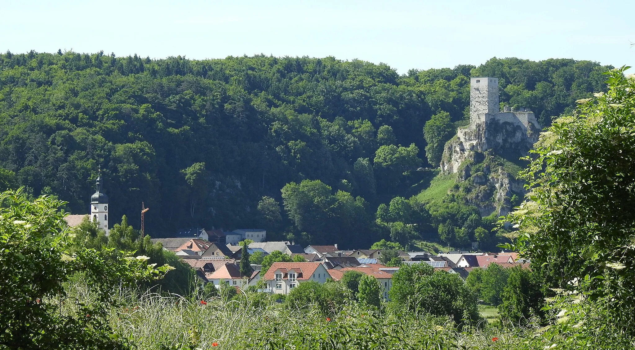 Photo showing: Weillheim von Südosten