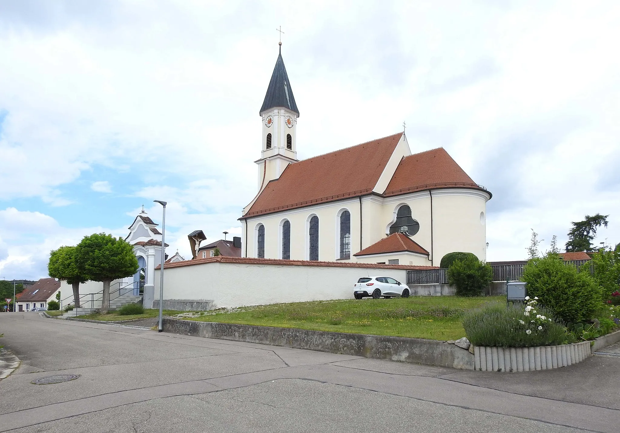 Photo showing: Pfarrkirche St. Otmar in Mödingen
