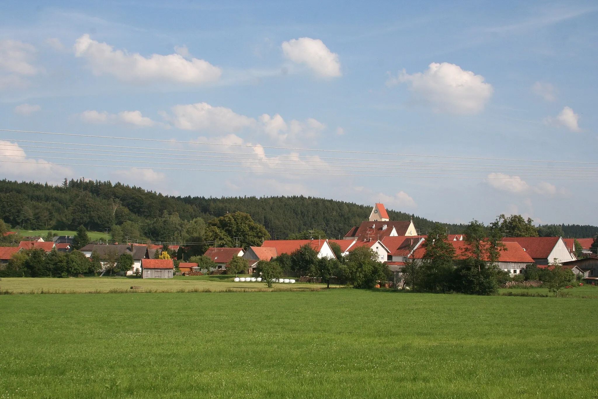 Photo showing: look at Waltenhausen from northwest