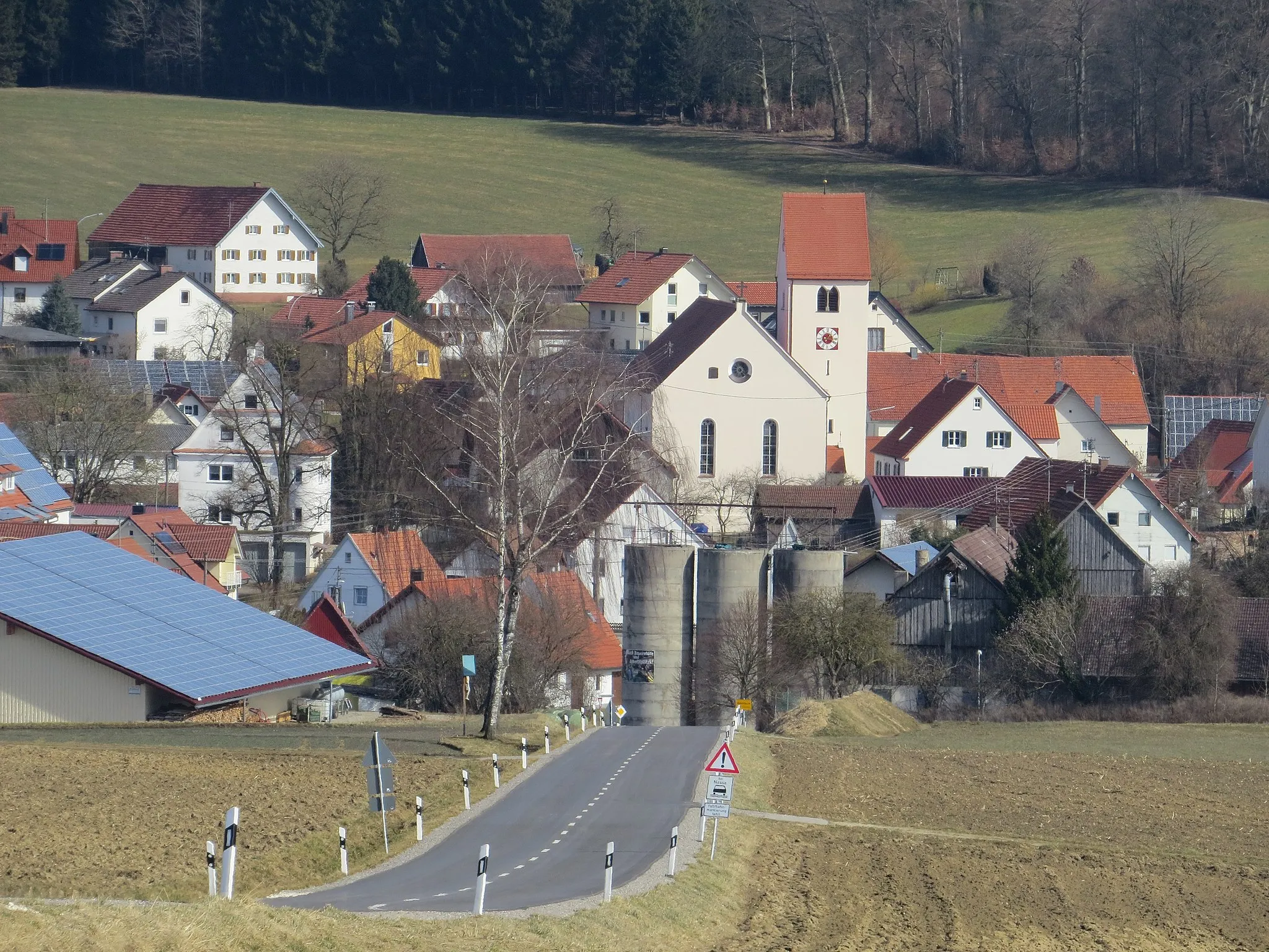 Photo showing: Waltenhausen von Westen