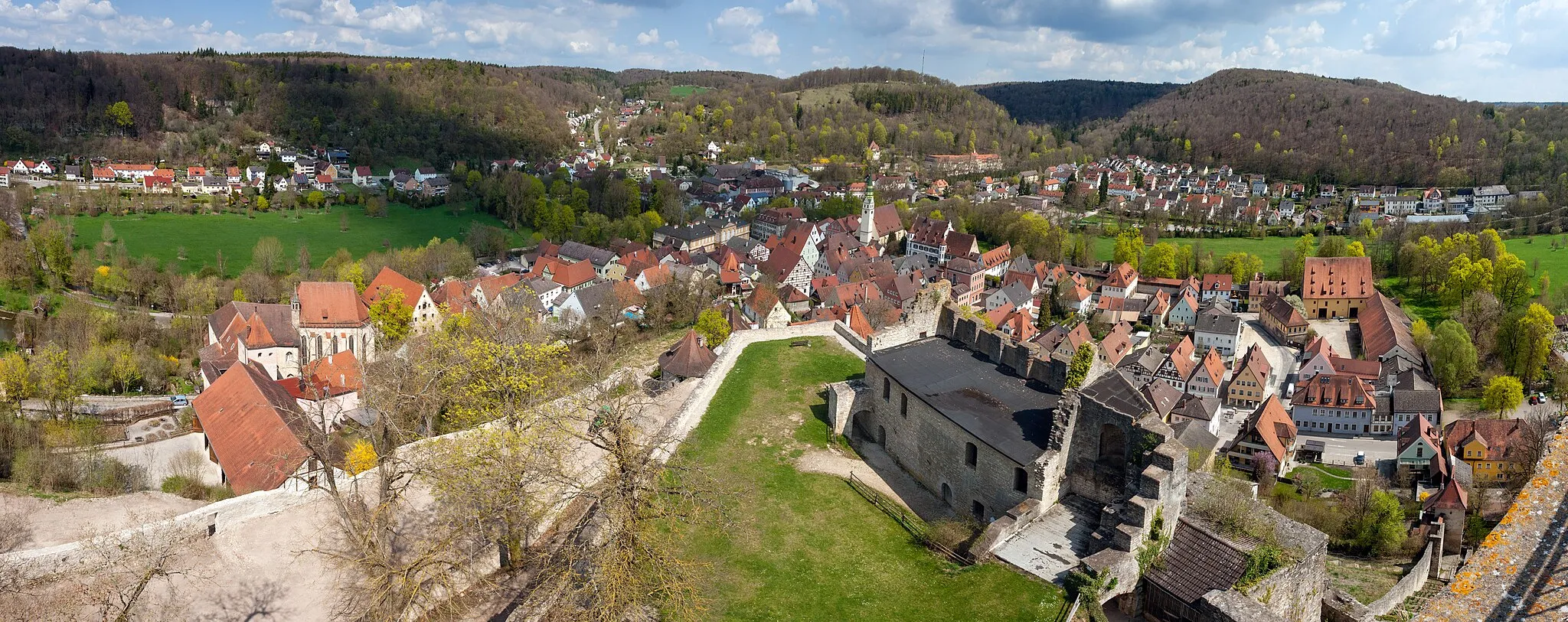 Photo showing: Ensemble Altstadt Pappenheim