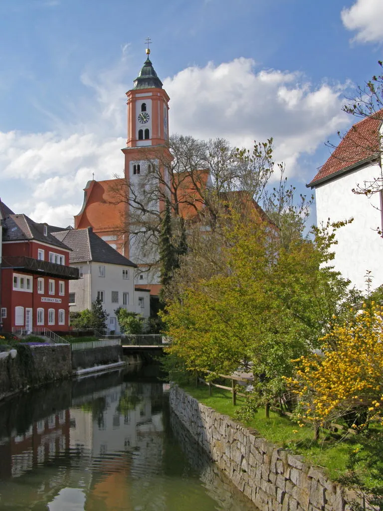 Photo showing: Krumbach (Schwaben) - Kath. Pfarrkirche St. Michael