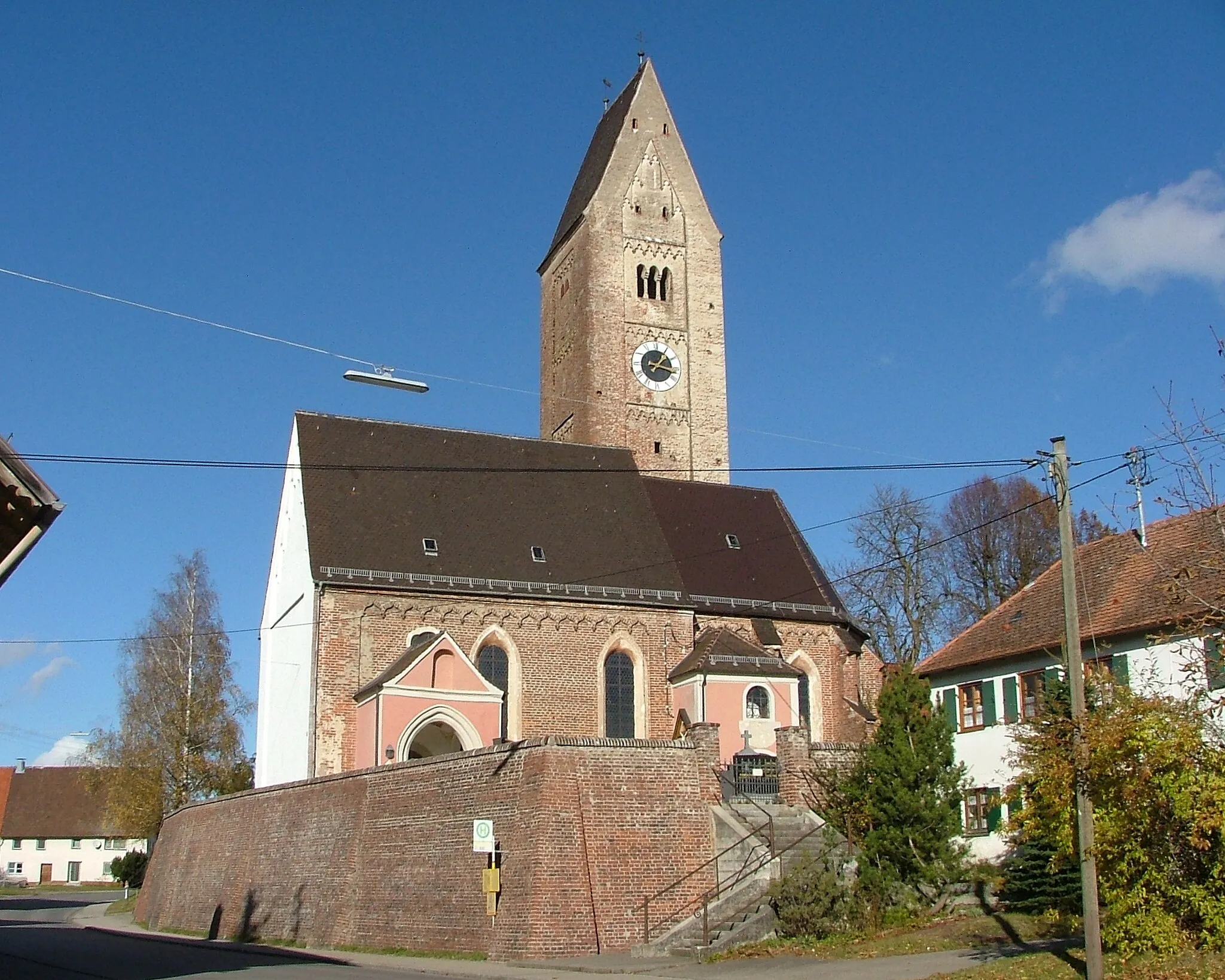 Photo showing: Apfeltrach, St. Bartholomäus