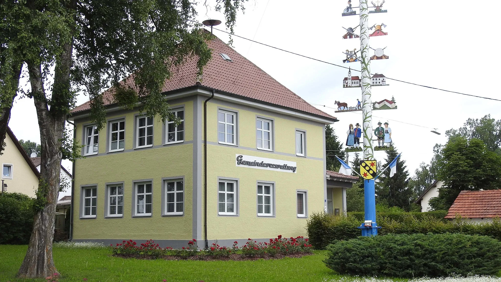 Photo showing: Rathaus in Westendorf (Allgäu)
