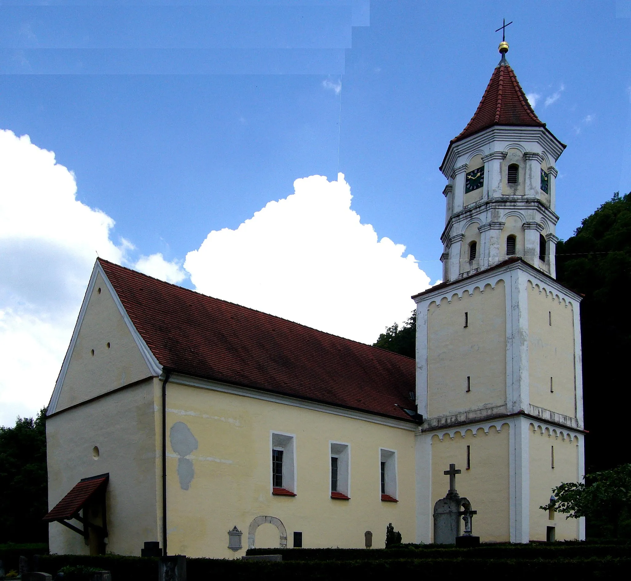 Photo showing: Die katholische Marienkirche in Altenstadt an der Iller