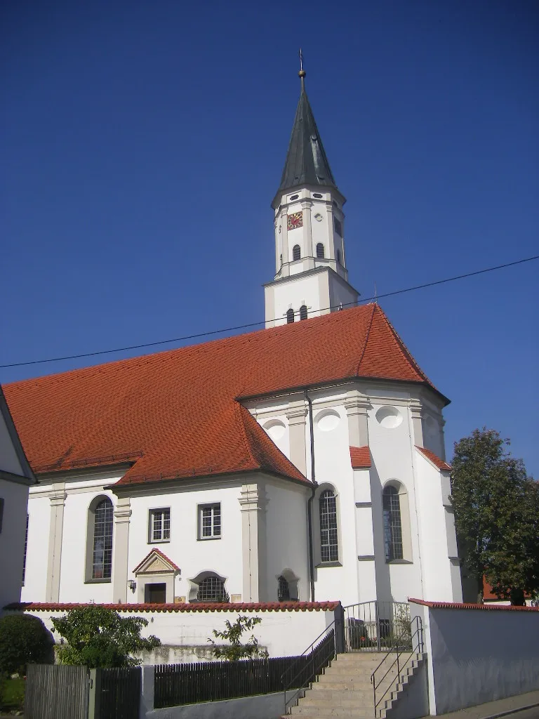 Photo showing: Blindheim (Blenheim), Parish Church of St Martin from south-east.