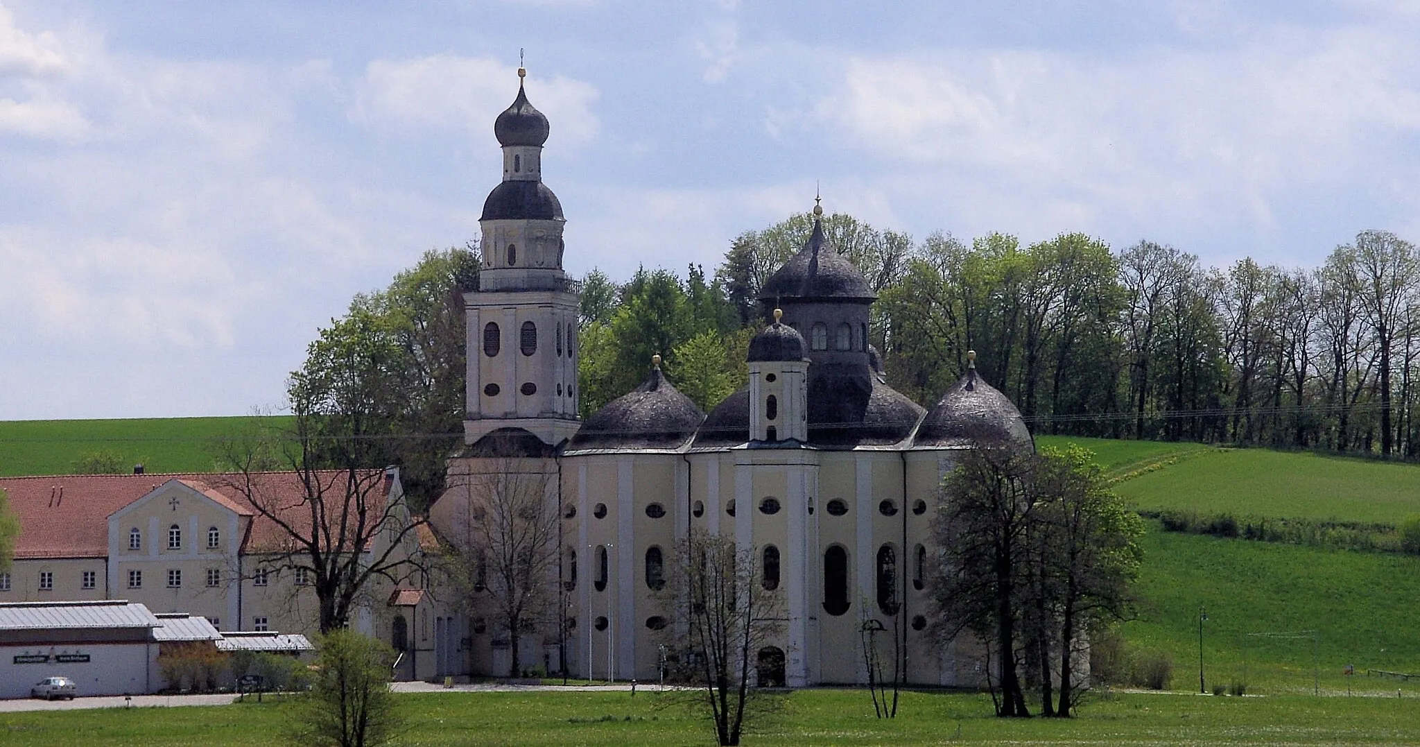 Photo showing: Wallfahrtskirche Maria Birnbaum bei Sielenbach