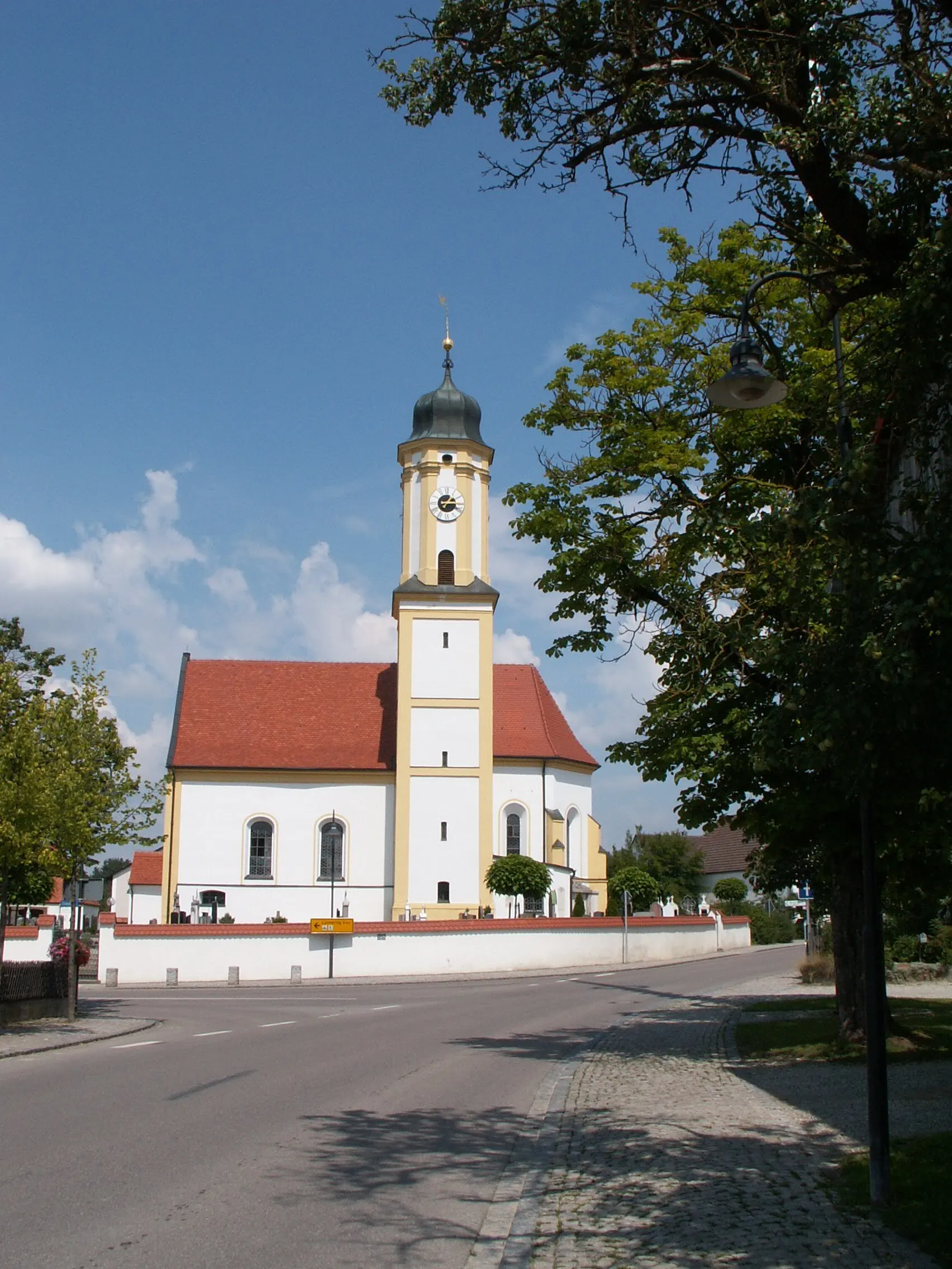 Photo showing: Kirche in Sielenbach, Lkr. Aichach-Friedberg